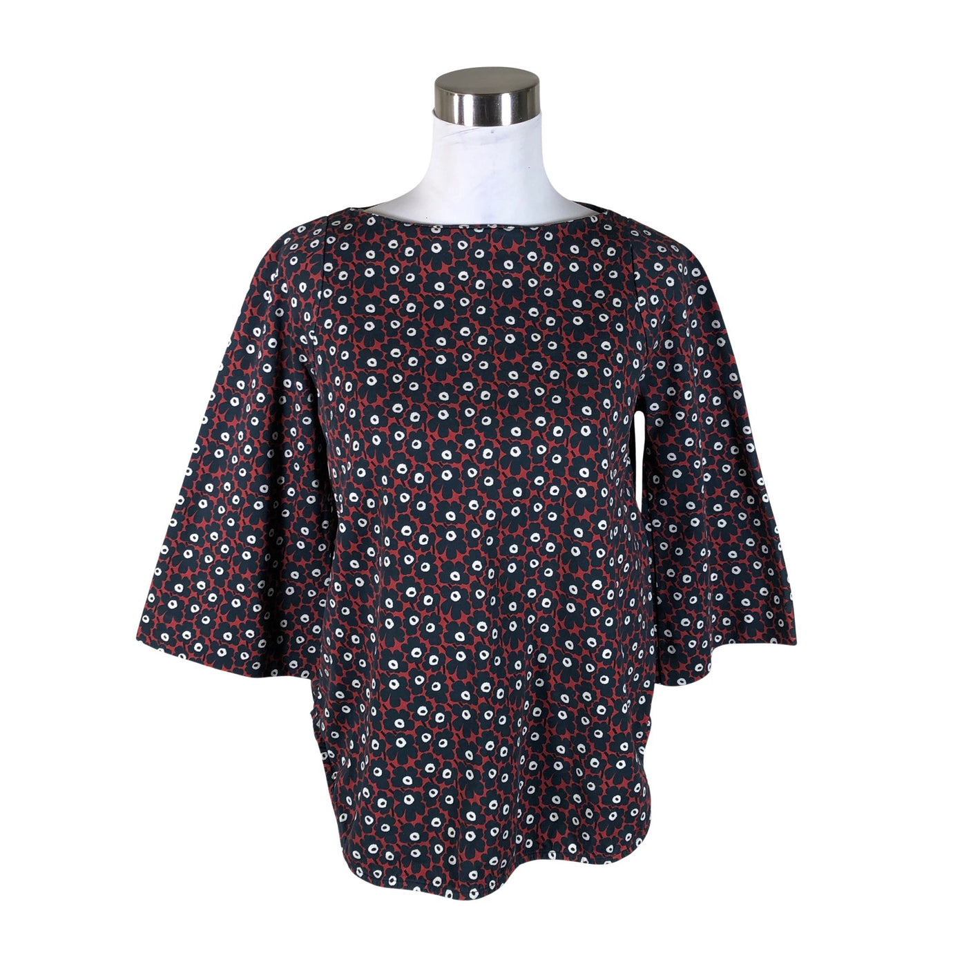 Unisex Marimekko - Tricot shirt, size 38 - Wine red (1)