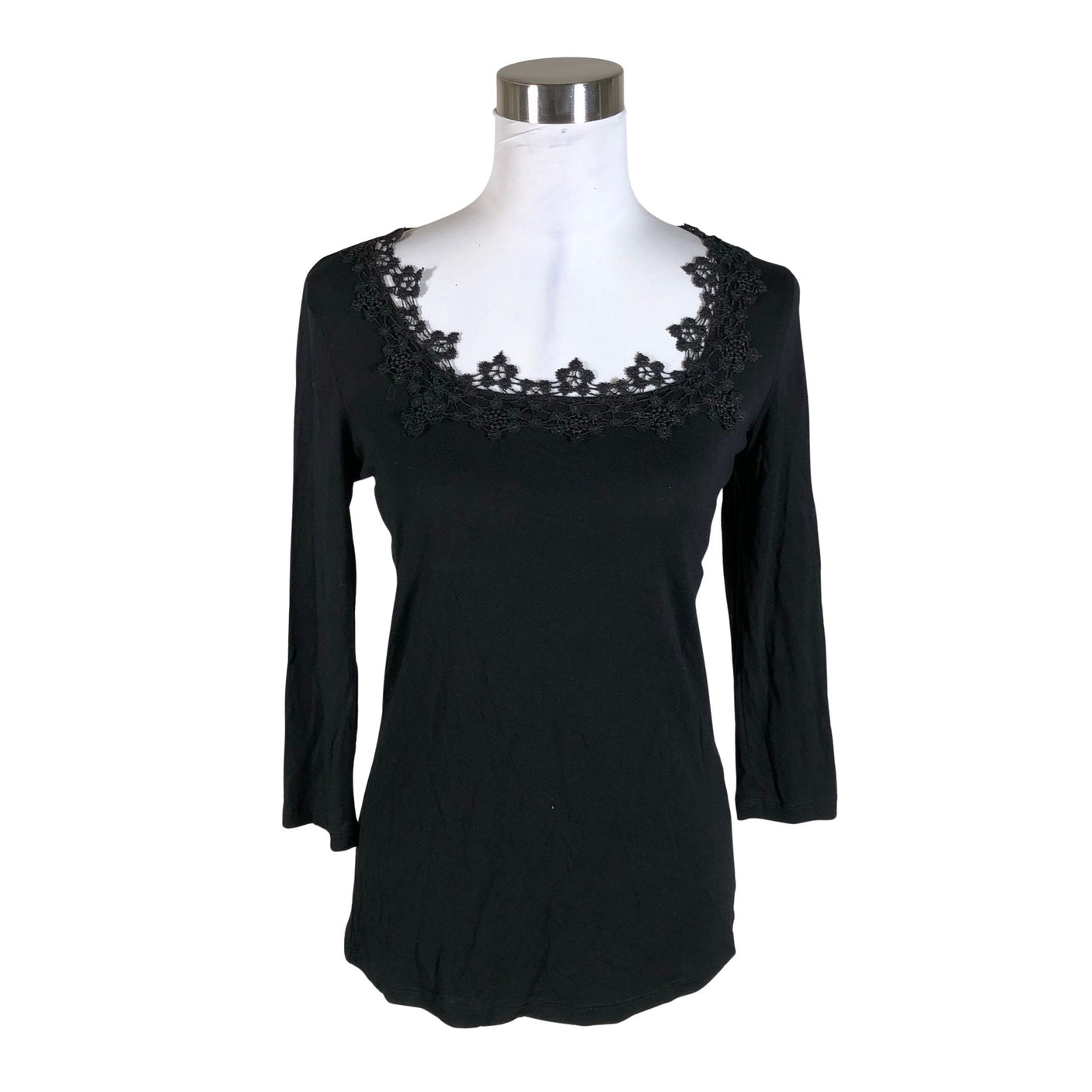 Unisex Esprit - Tricot shirt, size 38 - Black (1)
