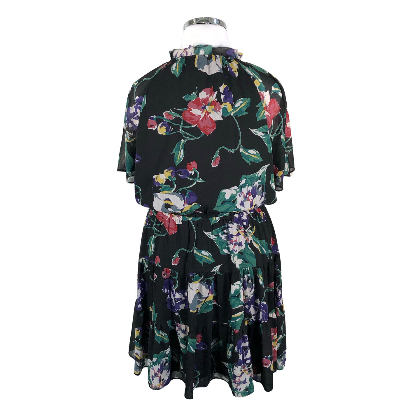Unisex Lauren Ralph Lauren - Schiffon dress, size 42 - Black (2)