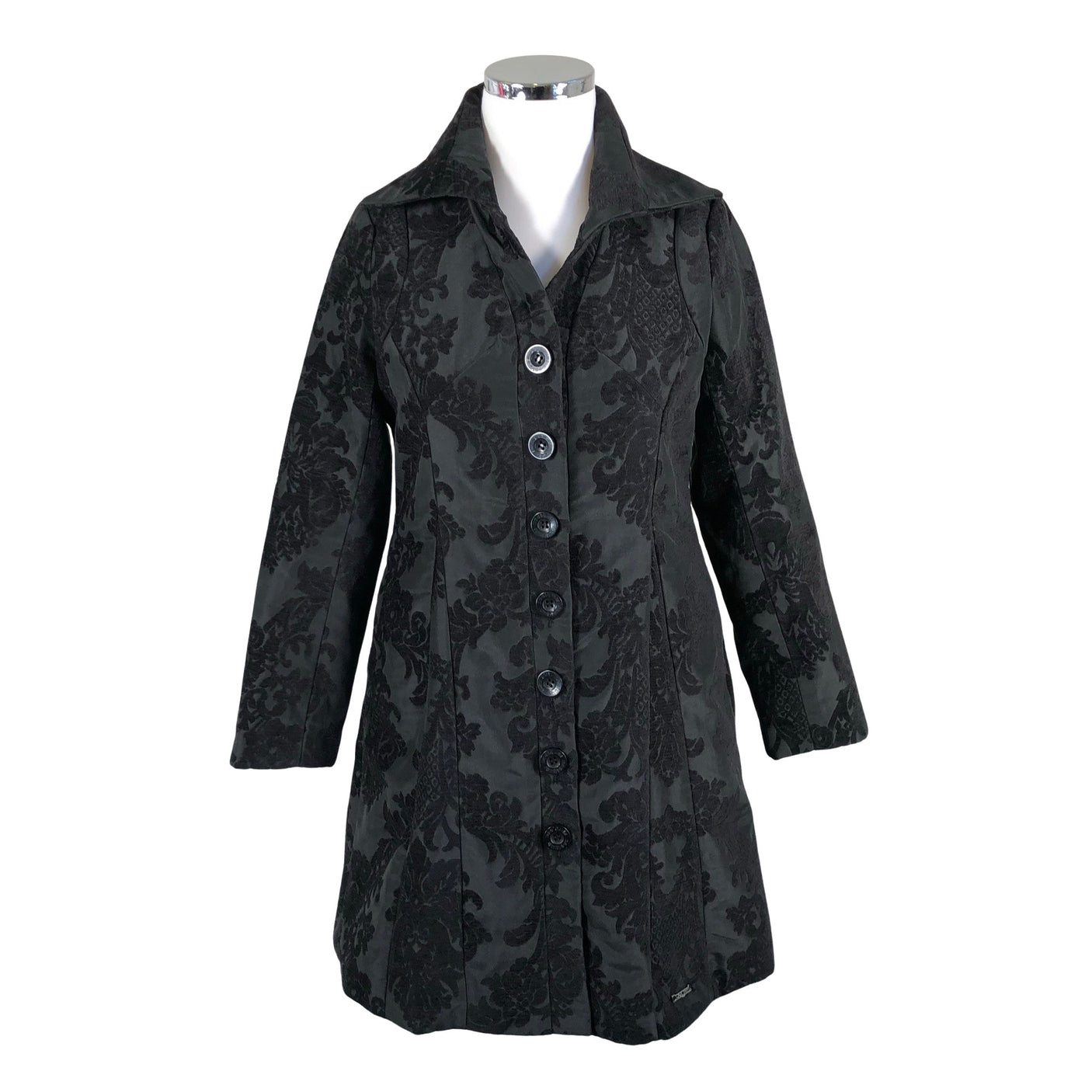 Unisex Desigual - Trench coat, size 44 - Black (1)