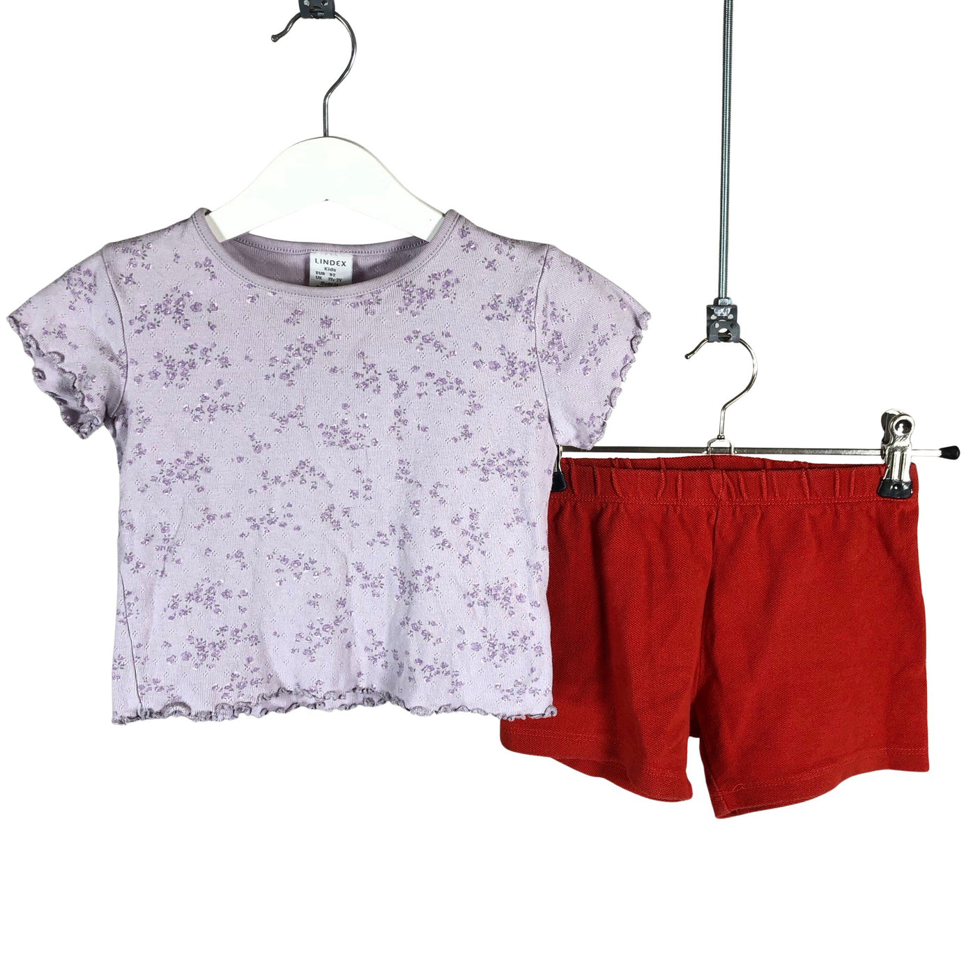 Unisex Lindex - T-shirt, size 86 - 92 - Violet (1)