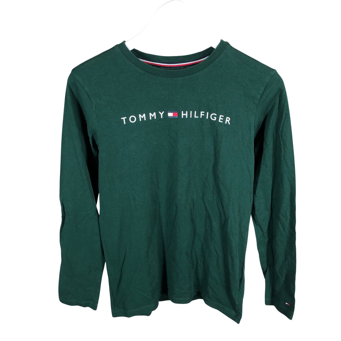 Unisex Tommy Hilfiger - Tricot shirt, size 164 - 170 - Green (1)