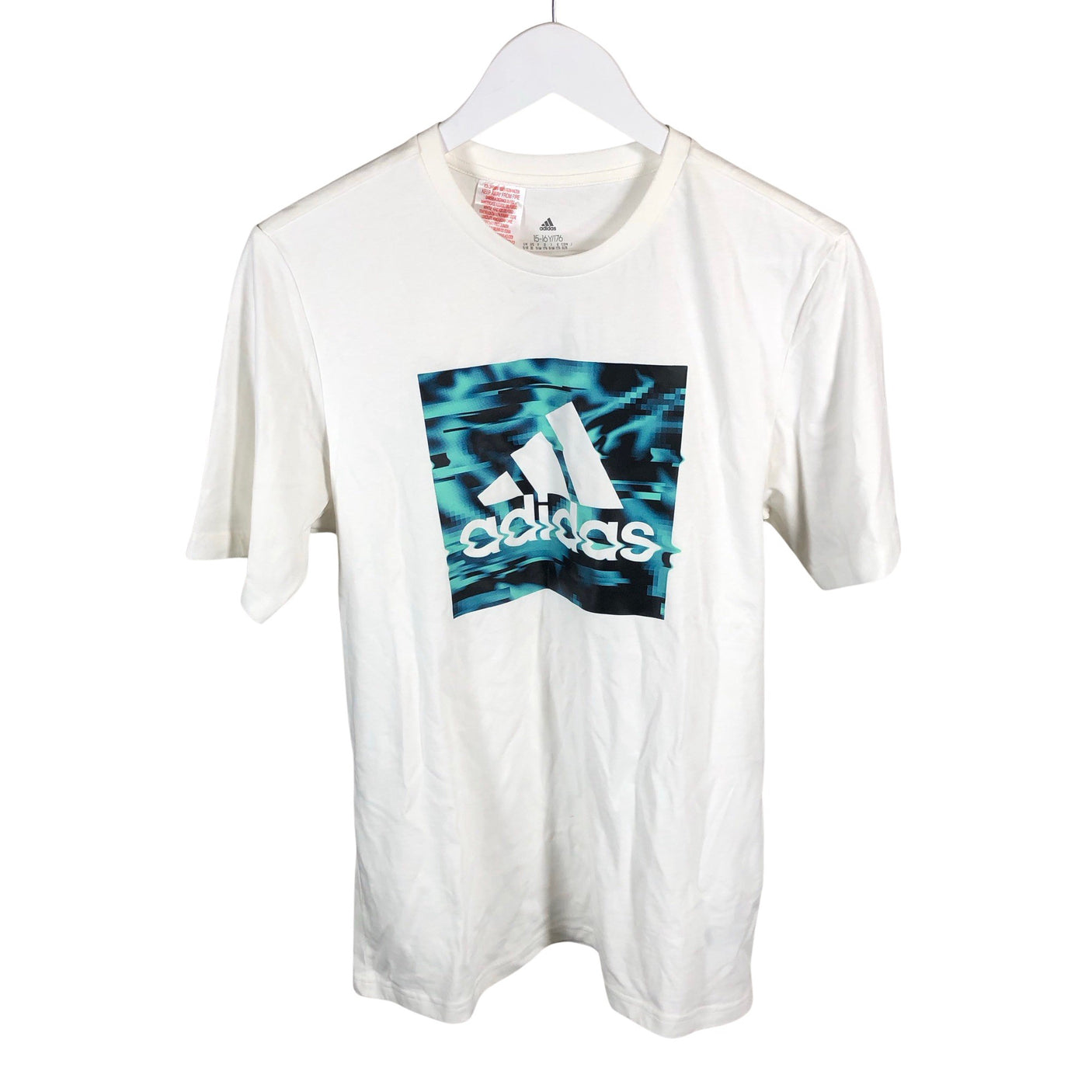 Unisex Adidas - T-shirt, size 170 - 176 - White (1)