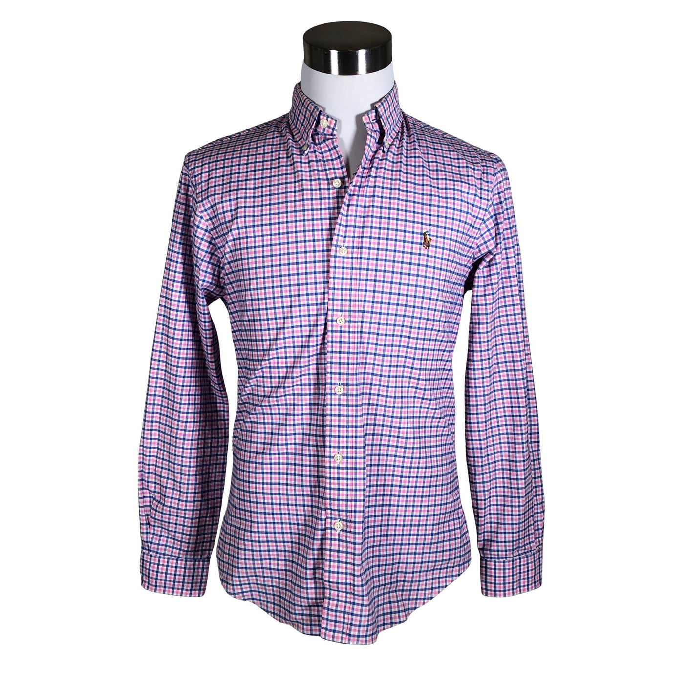 Unisex Polo Ralph Lauren - Collared shirt, size M - Light pink (1)