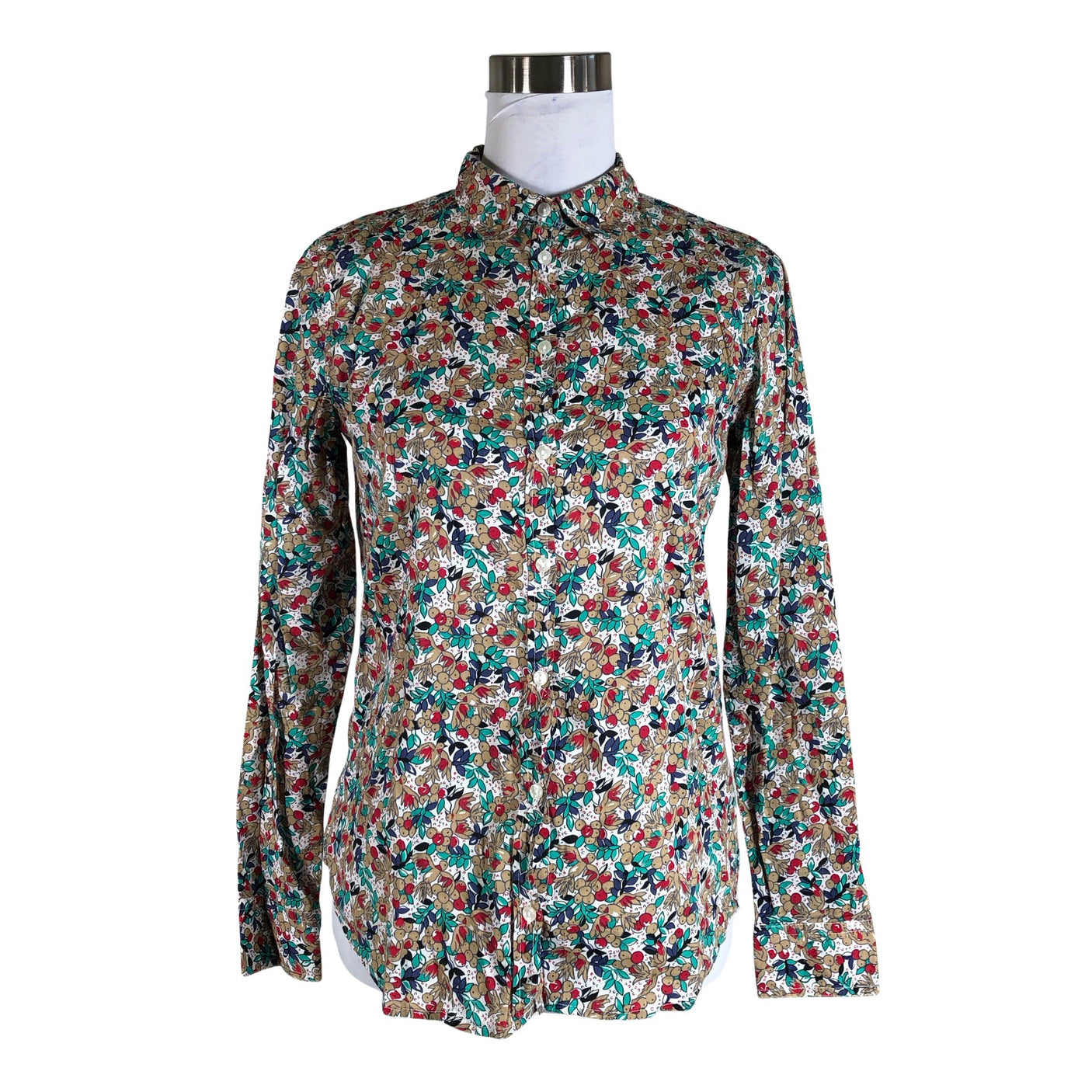 Unisex Benetton - Collared shirt, size 36 - White (1)