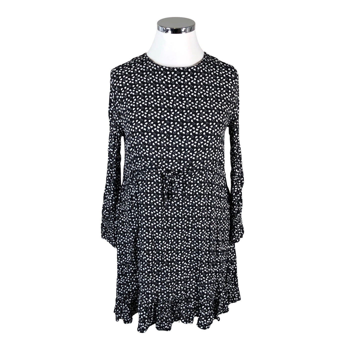 Unisex &Other Stories - Schiffon dress, size 42 - Black (1)