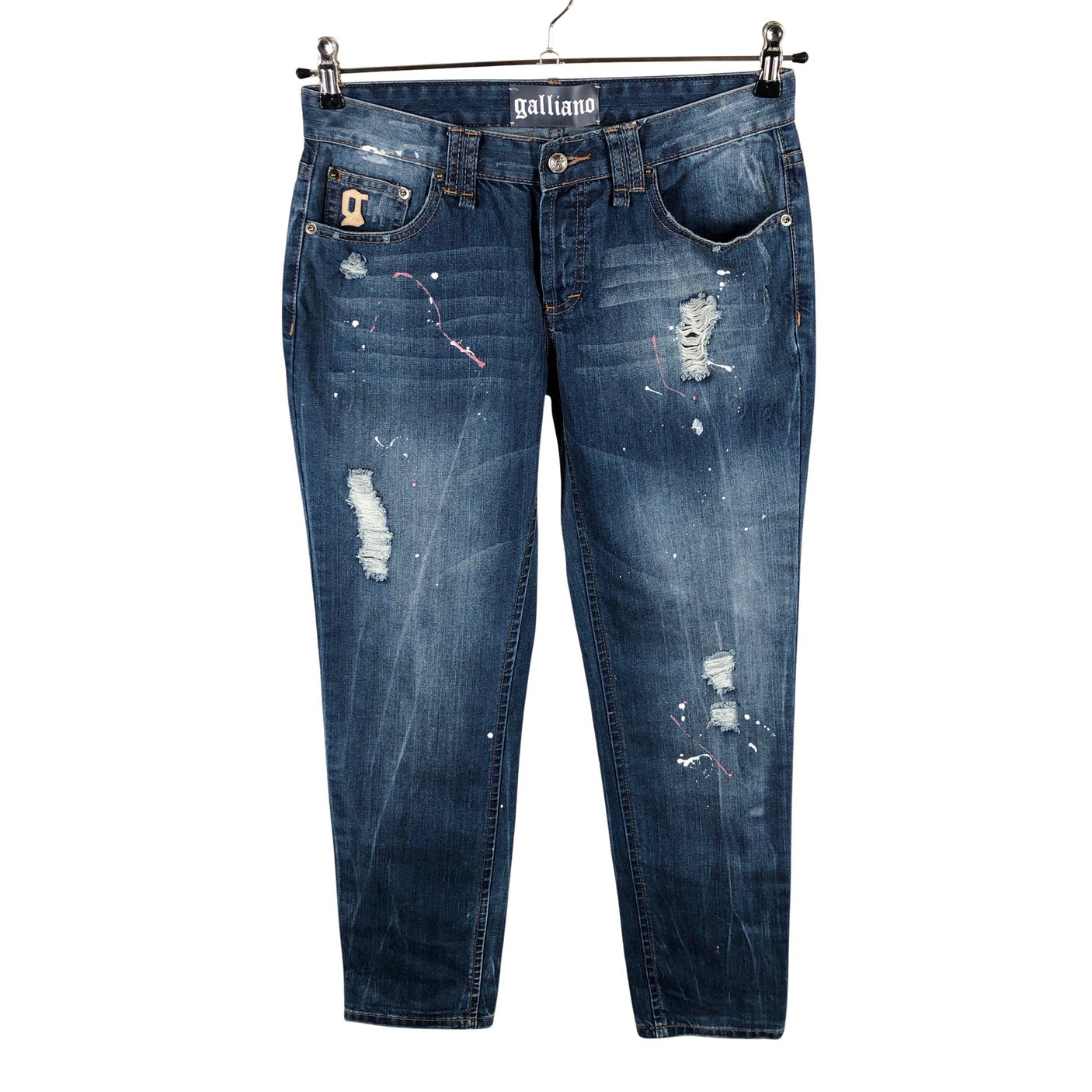 Unisex John Galliano - Jeans, size W28 - Blue (1)