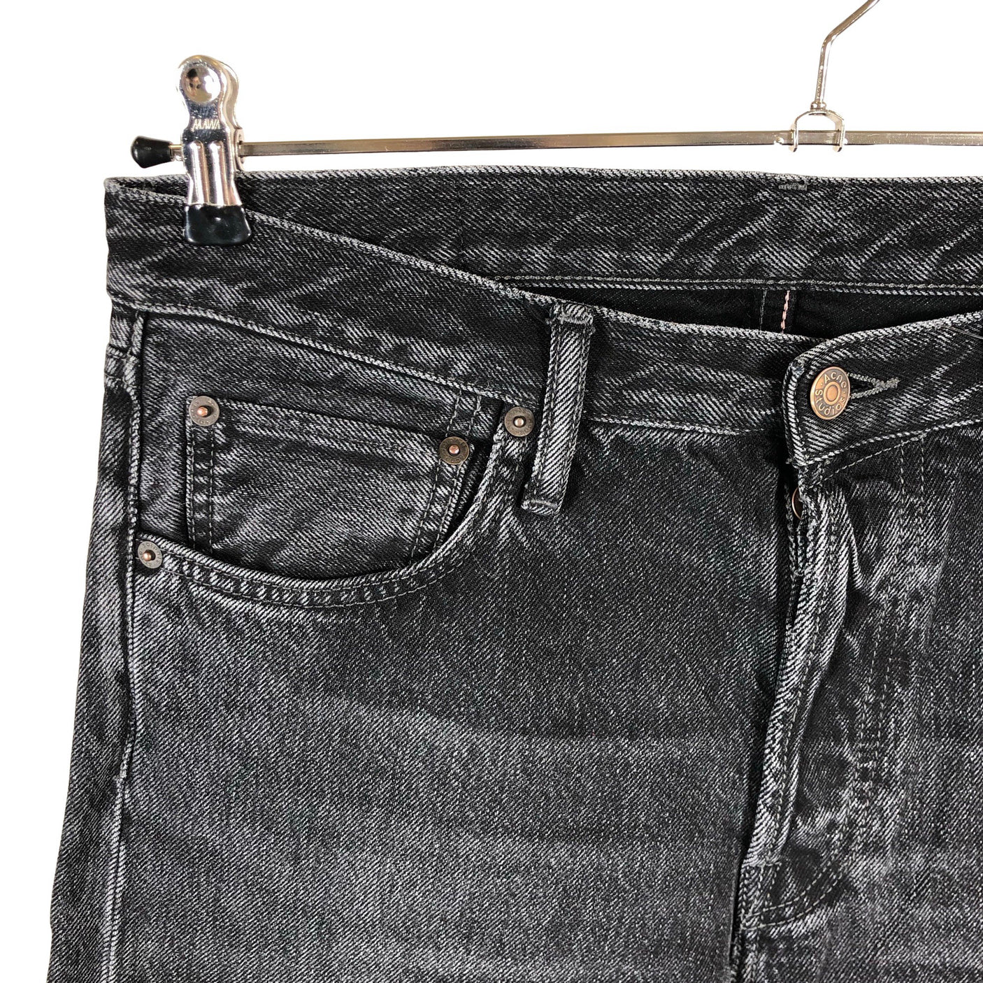 Unisex Acne Studios - Jeans, size W32 - Black (3)
