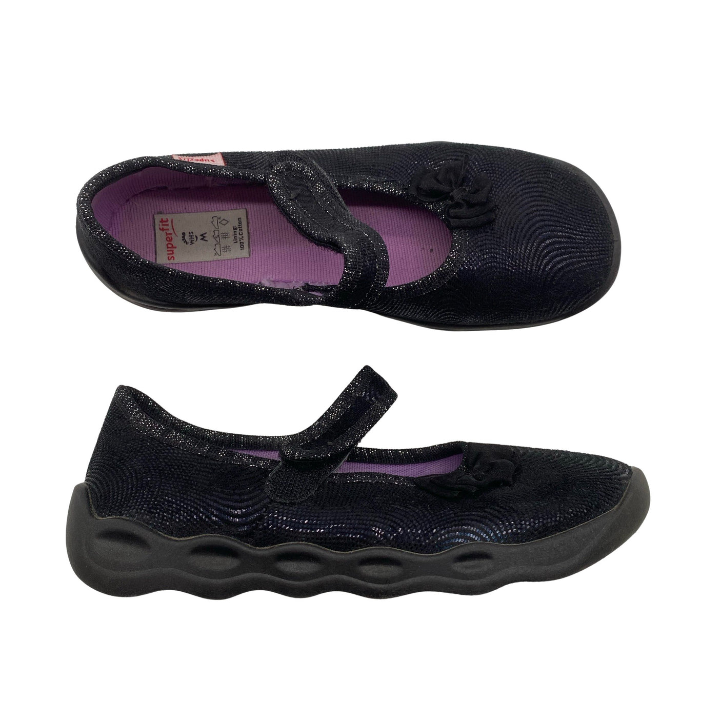 Unisex SuperFit - Ballerinas, size 29 - Black (1)