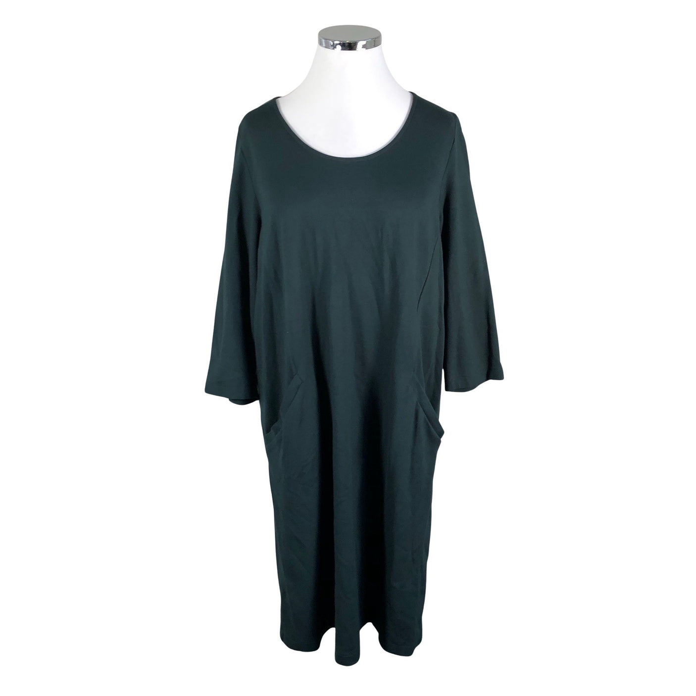 Unisex Persona by Marina Rinaldi - Tricot dress, size 54 - Green (1)