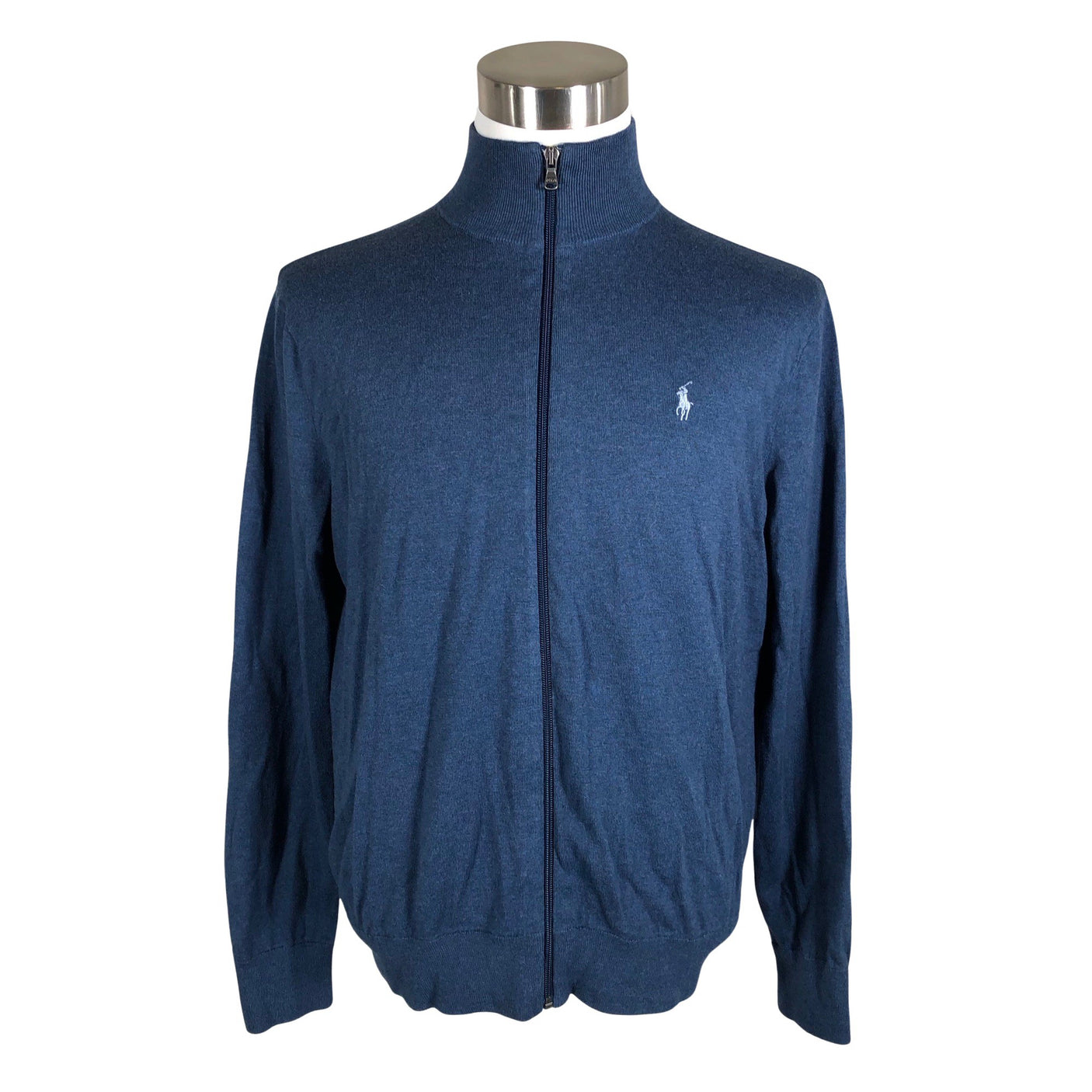 Unisex Polo Ralph Lauren - Cardigan, size M - Blue (1)