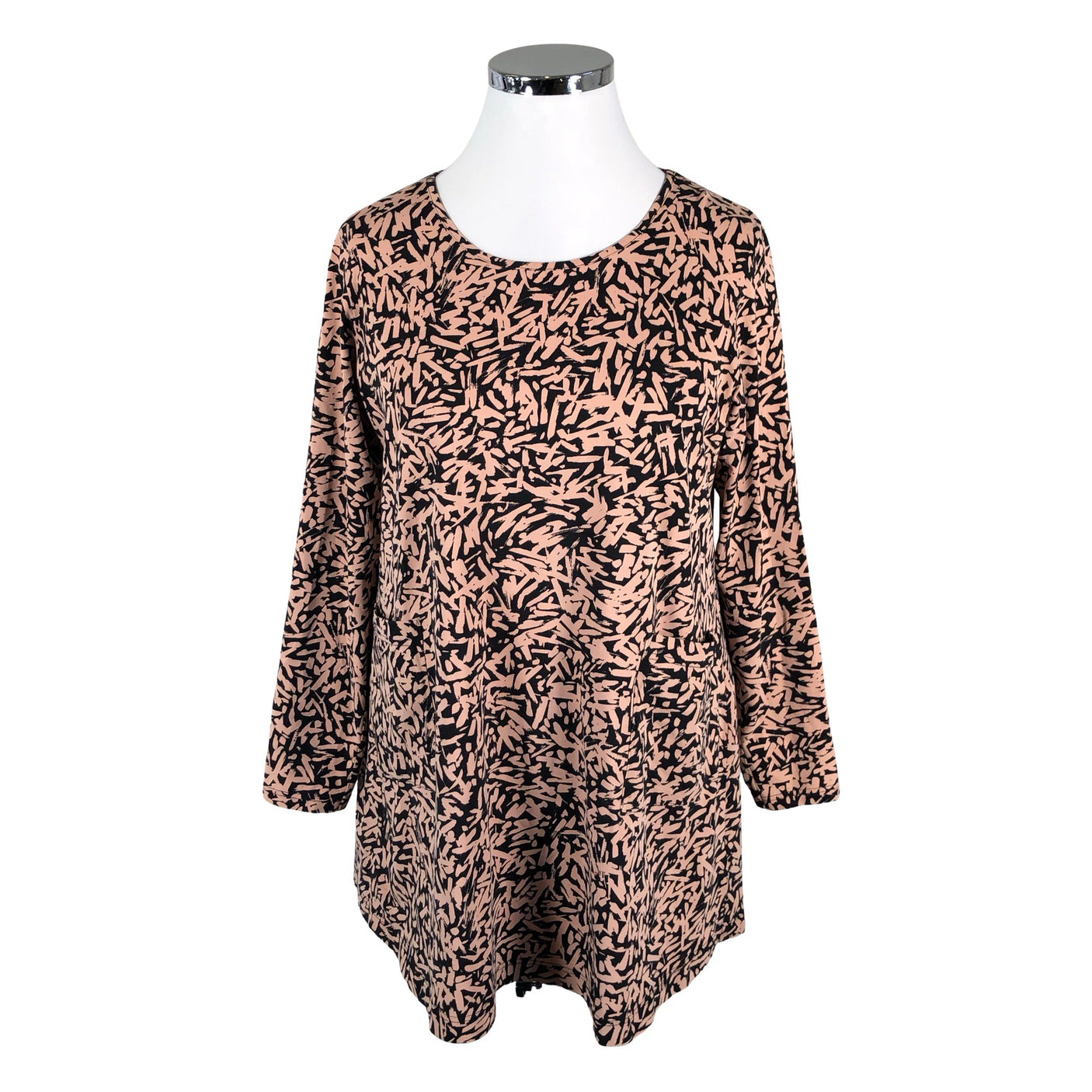 Unisex NOSH - Tricot tunic, size 46 - Brown (1)