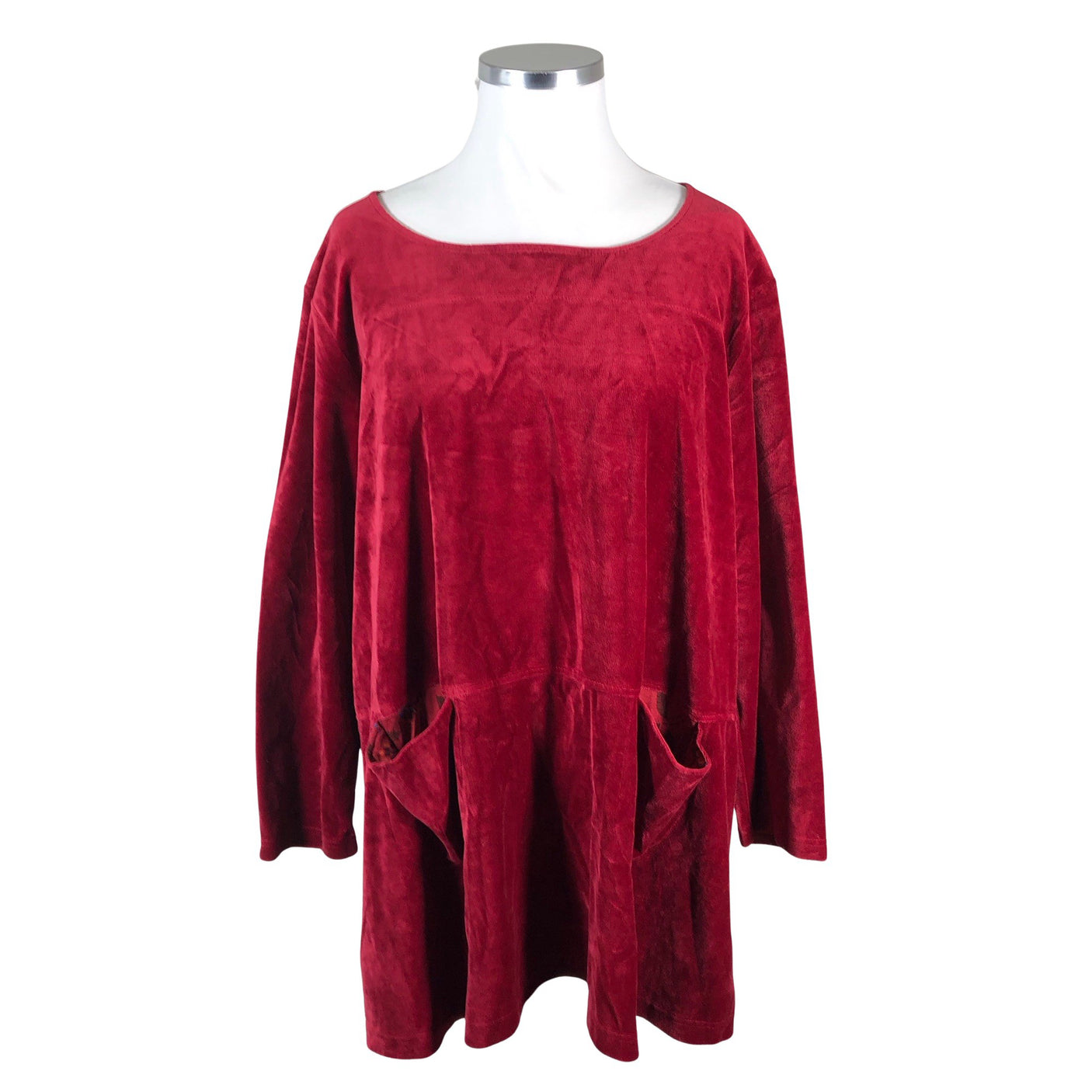 Unisex Gudrun Sjöden - Sweatshirt dress, size 44 - Wine red (1)