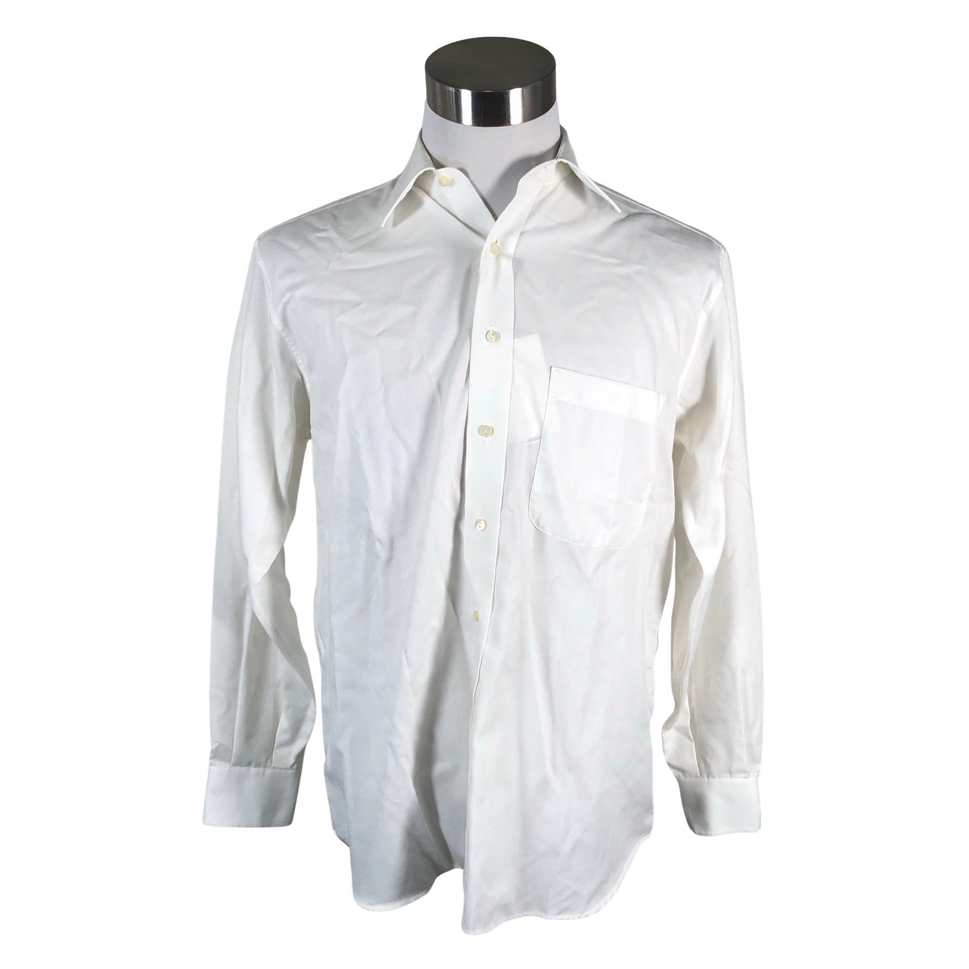 Unisex Ingram - Collared shirt, size S - White (1)