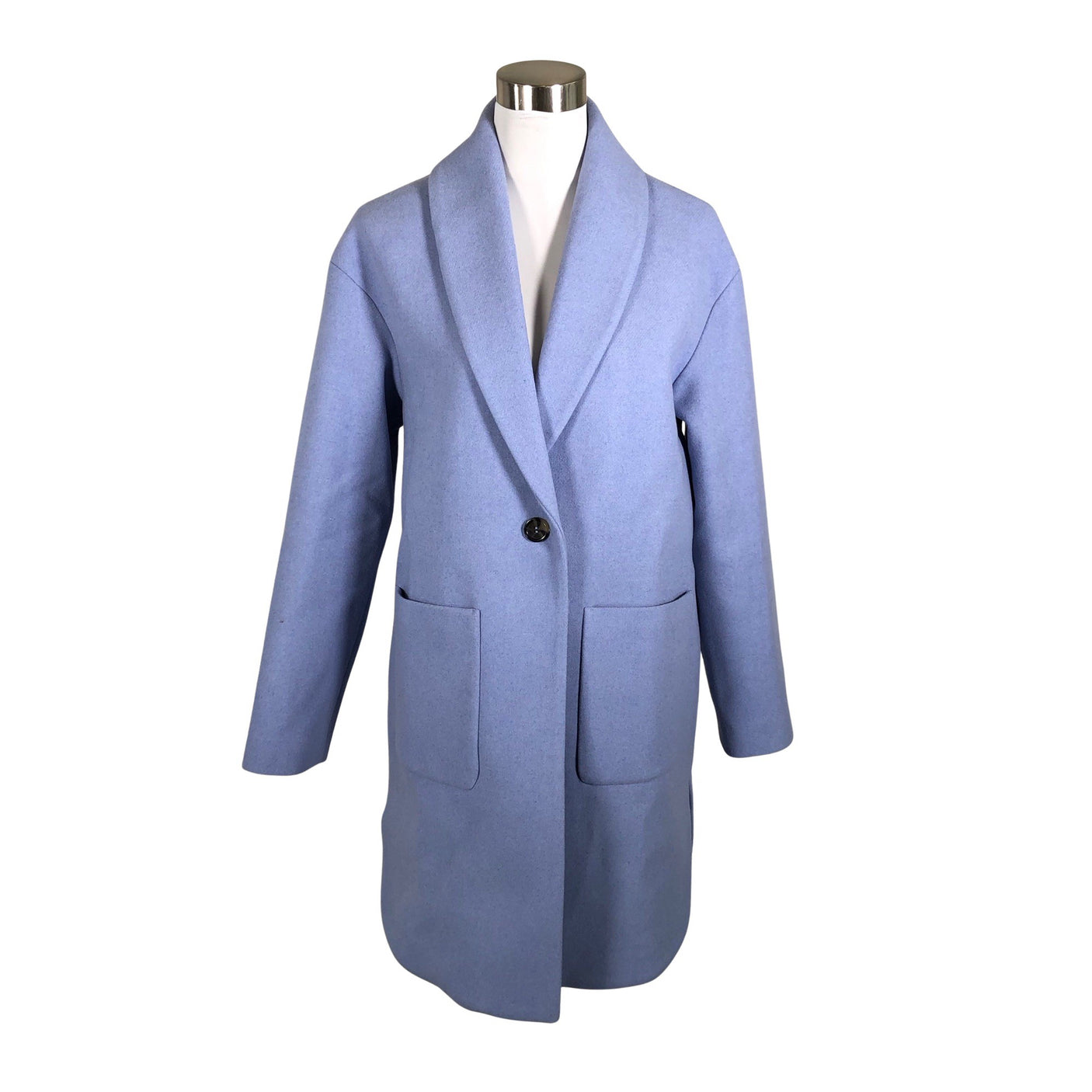 Unisex Esprit - Wool coat, size 36 - Light blue (1)