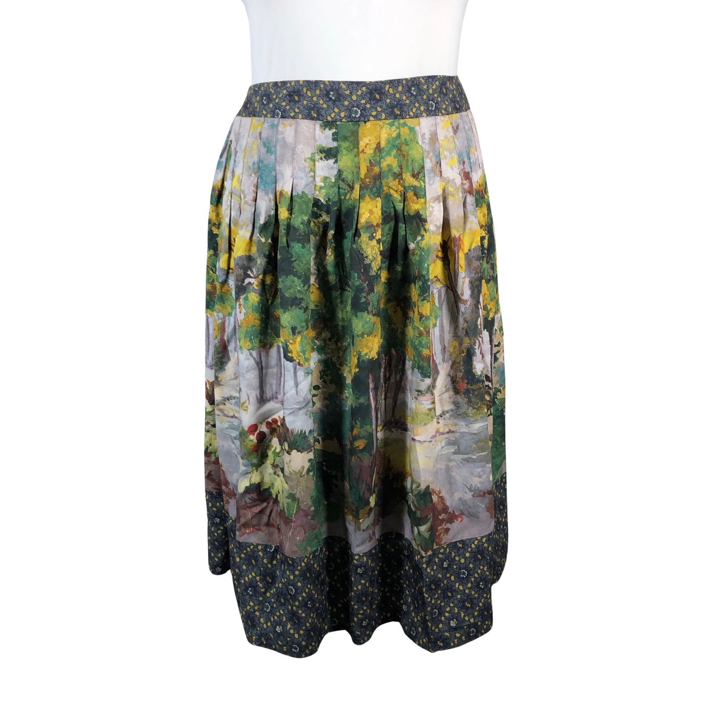 Unisex Thought - Fabric skirt, size 42 - Green (1)