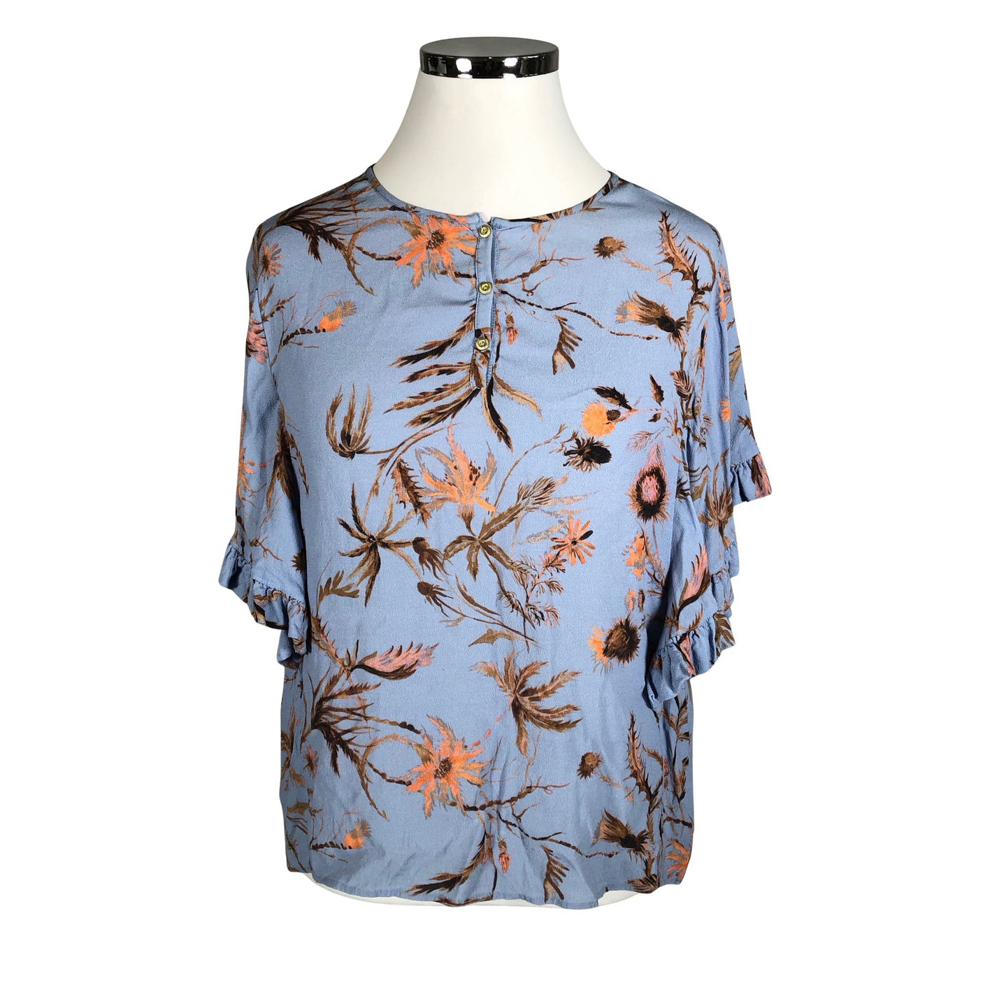 Unisex Mos Mosh - Blouse, size 42 - Light blue (1)