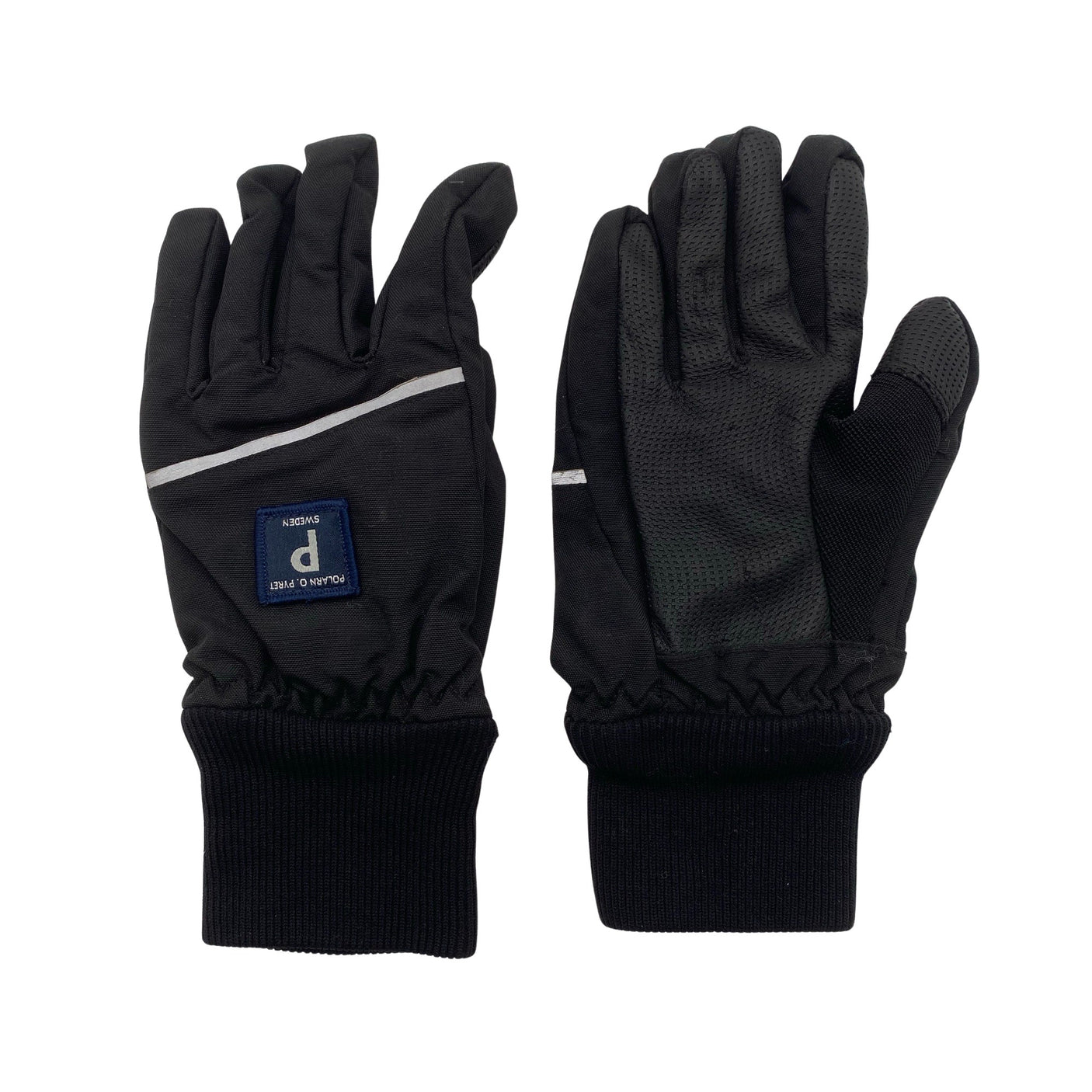 Unisex Polarn O. Pyret - Sprint/Fall gloves, size 4 - 5 vuotta - Black (1)