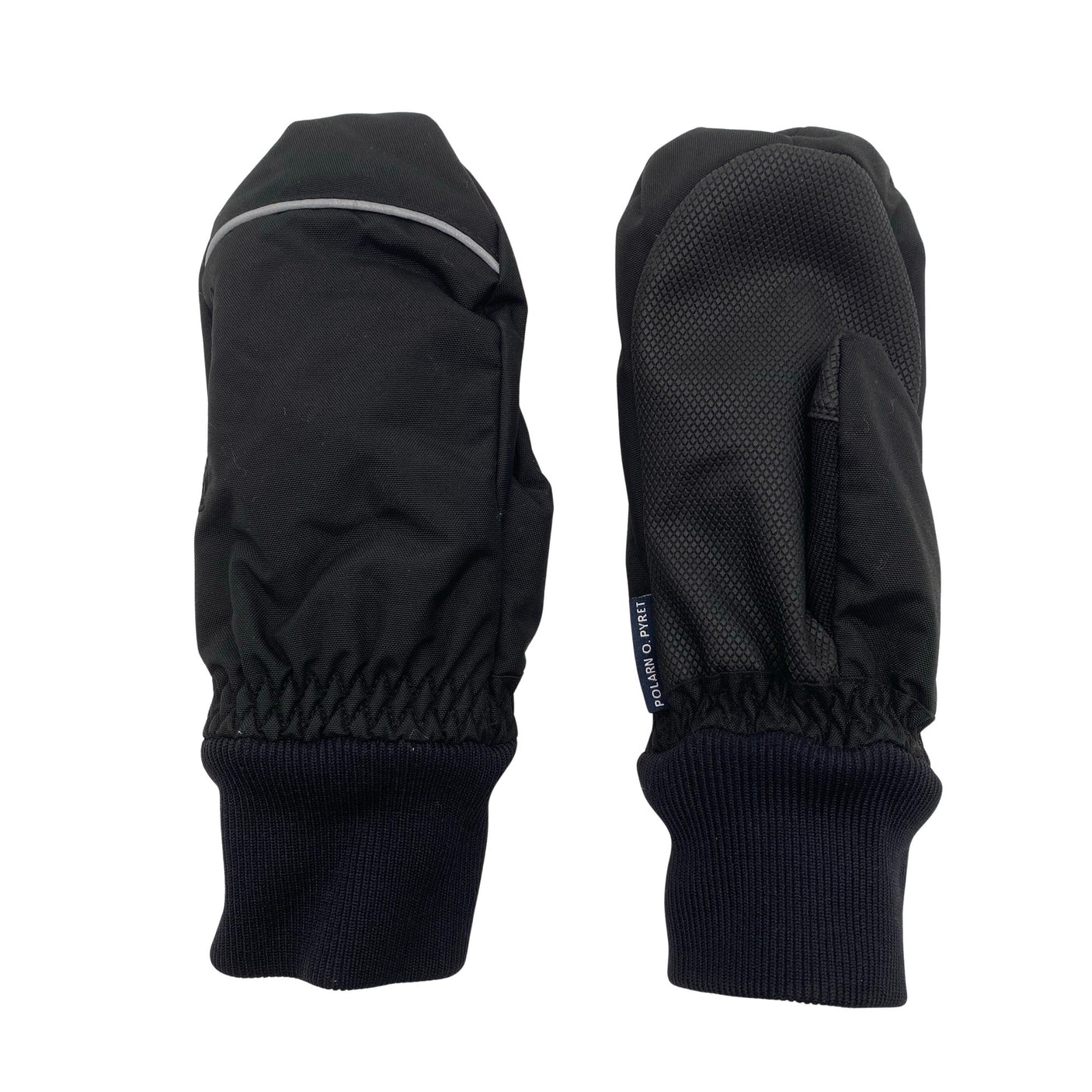Unisex Polarn O. Pyret - Winter gloves, size 5 - 8 vuotta - Black (1)