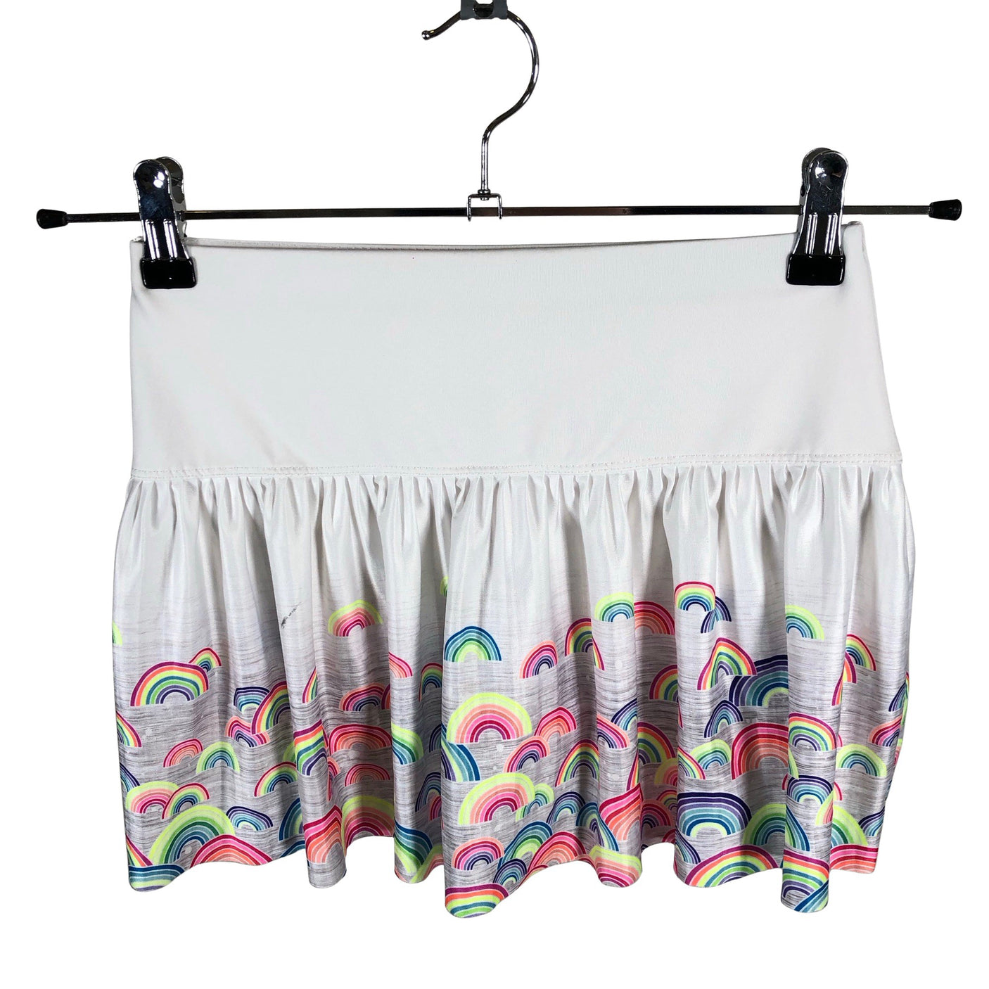 Unisex Lucky in Love - Sports short skirt, size 158 - 164 - White (1)