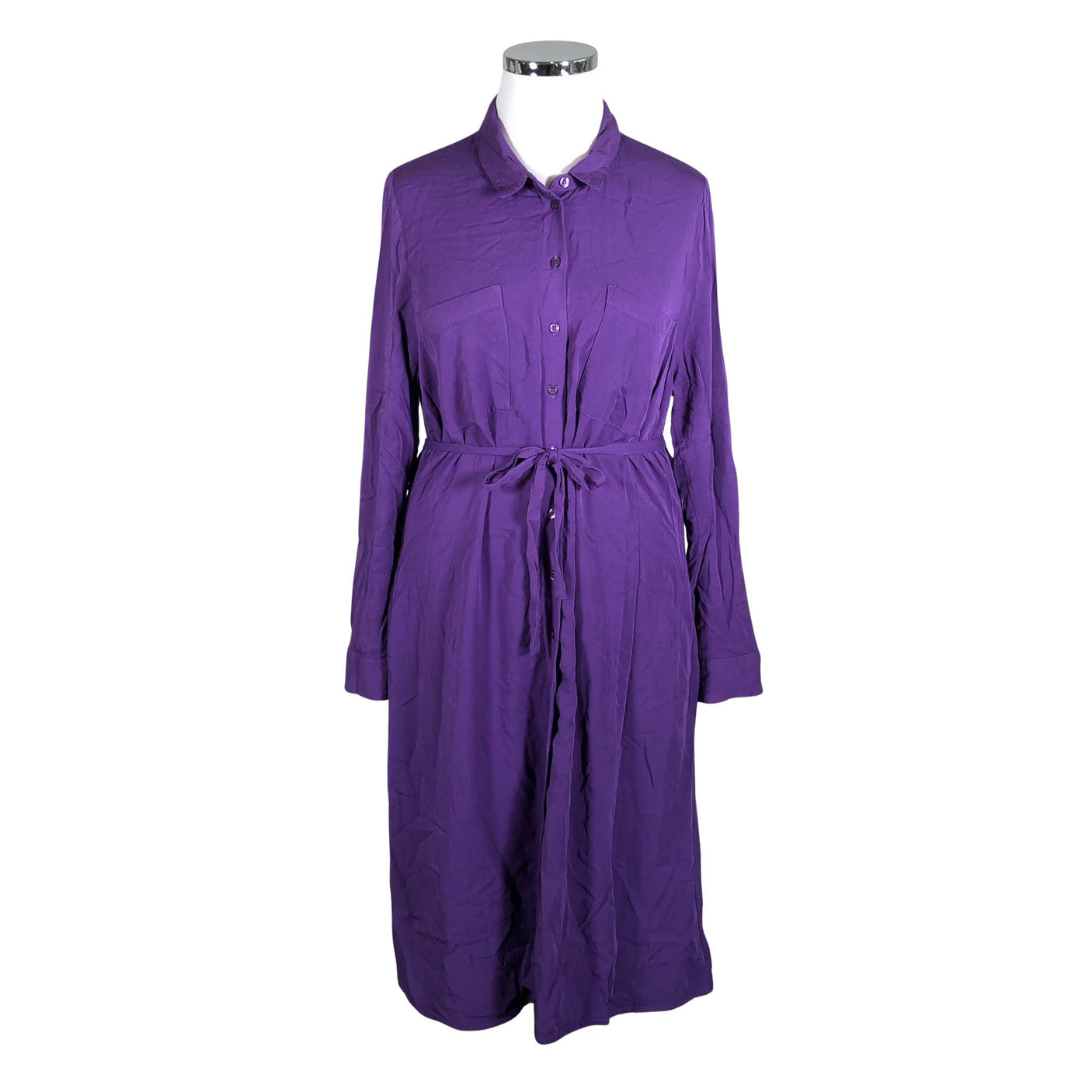 Unisex Nanso - Schiffon dress, size 46 - Violet (1)