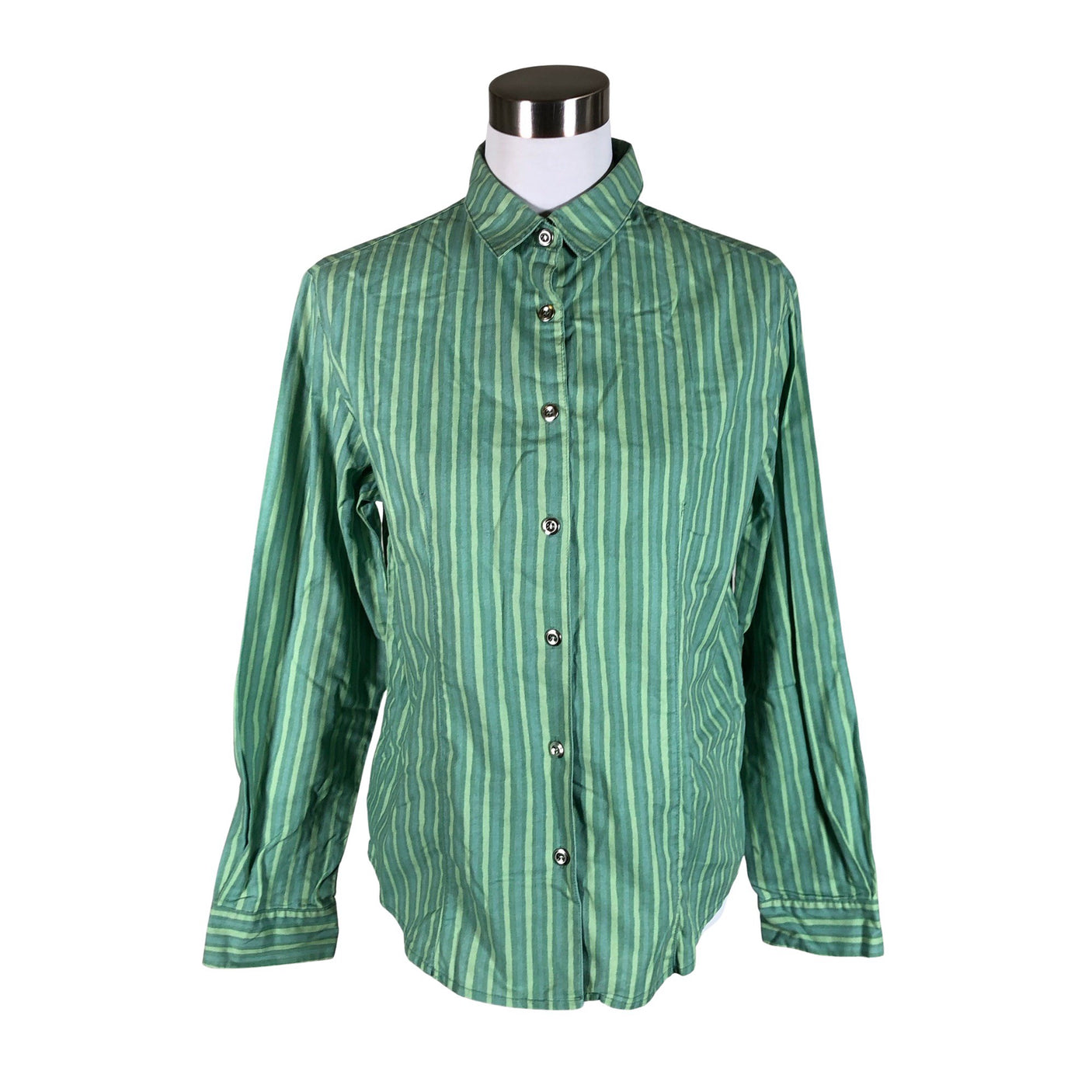 Unisex Marimekko - Collared shirt, size 40 - Green (1)