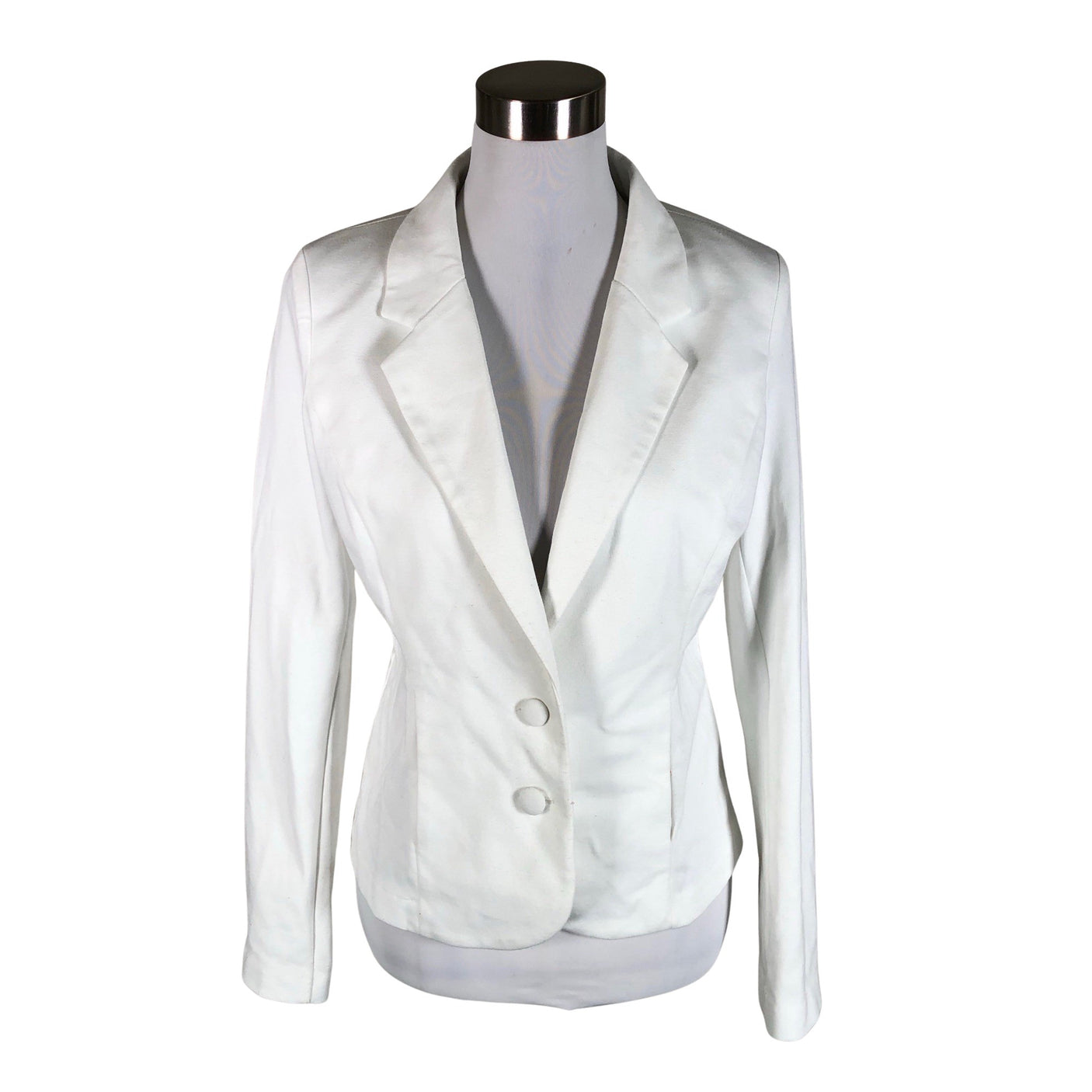 Unisex Free Quent - Sweat jacket, size 38 - White (1)