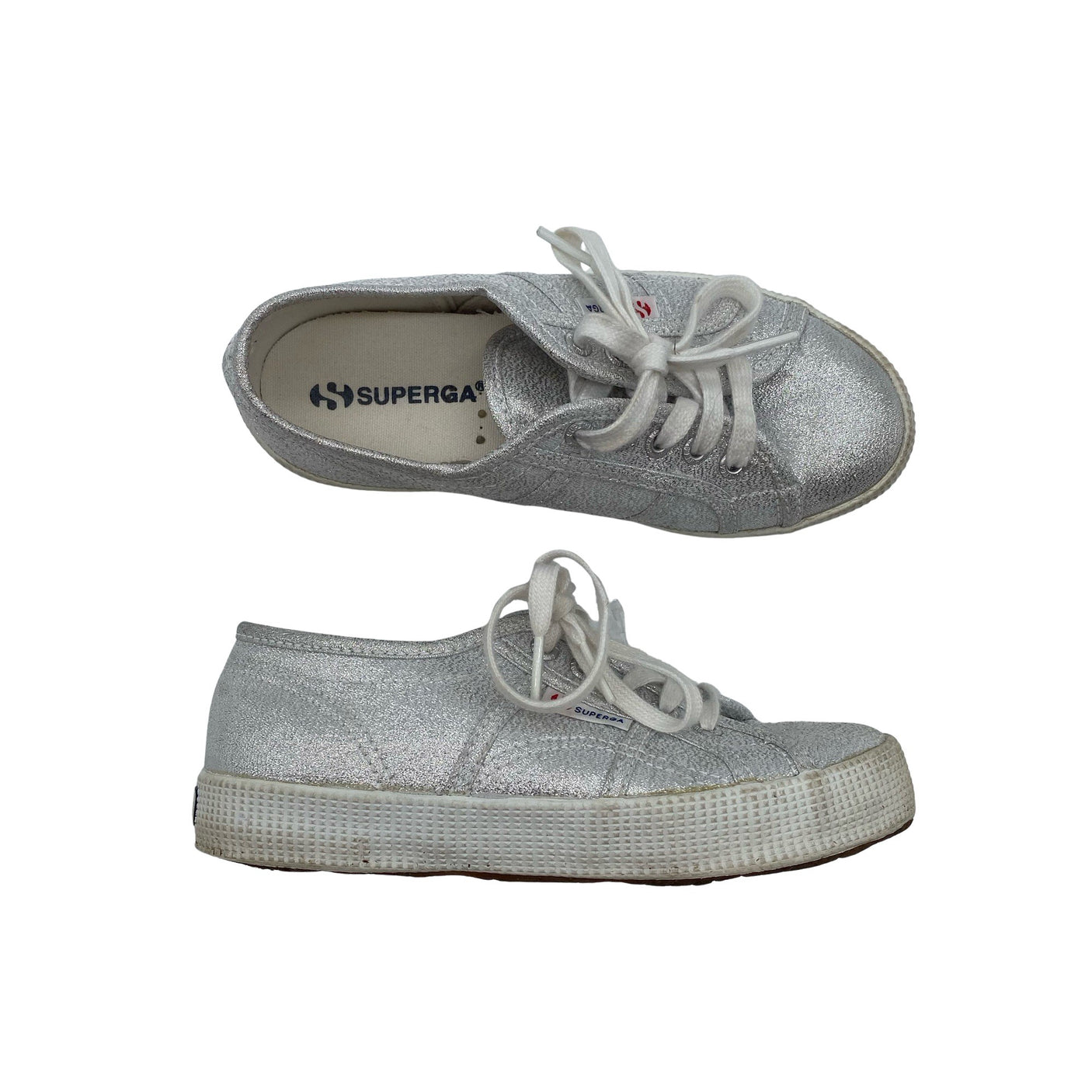 Unisex Superga - Casual sneakers, size 31 - Silver (1)
