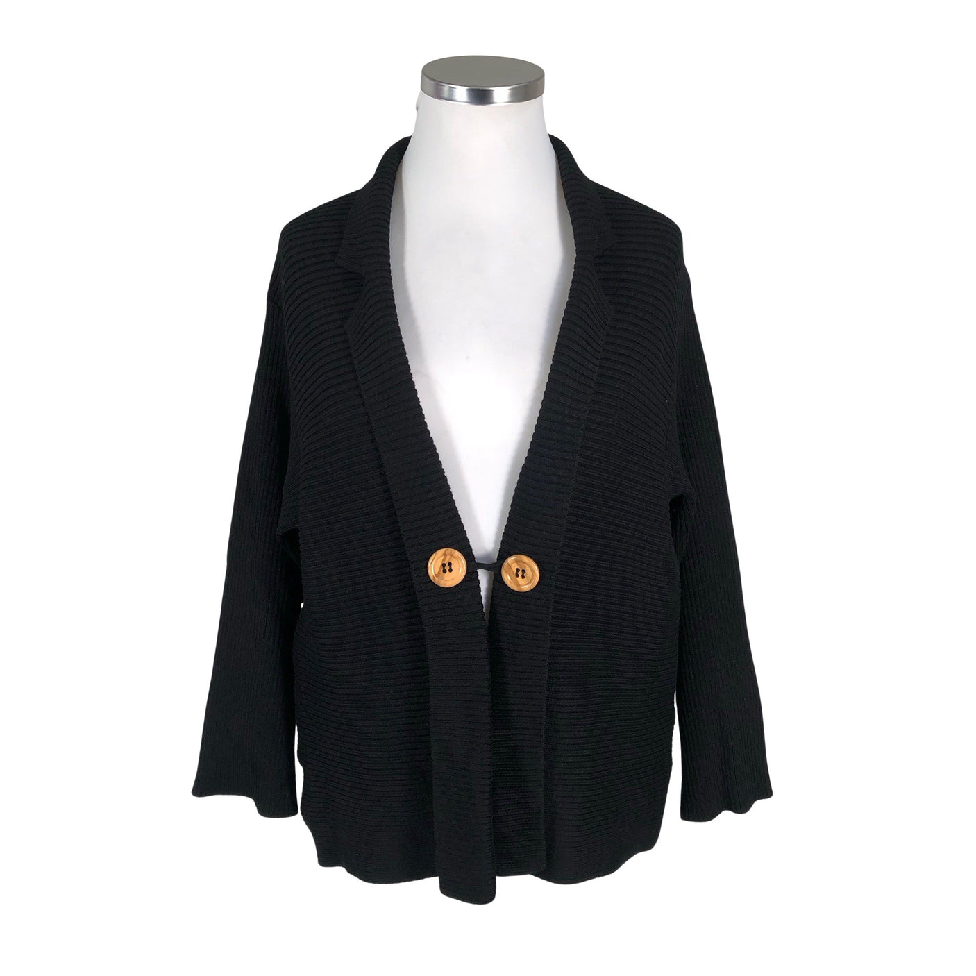 Unisex Anne Linnonmaa - Cardigan, size 42 - Black (1)