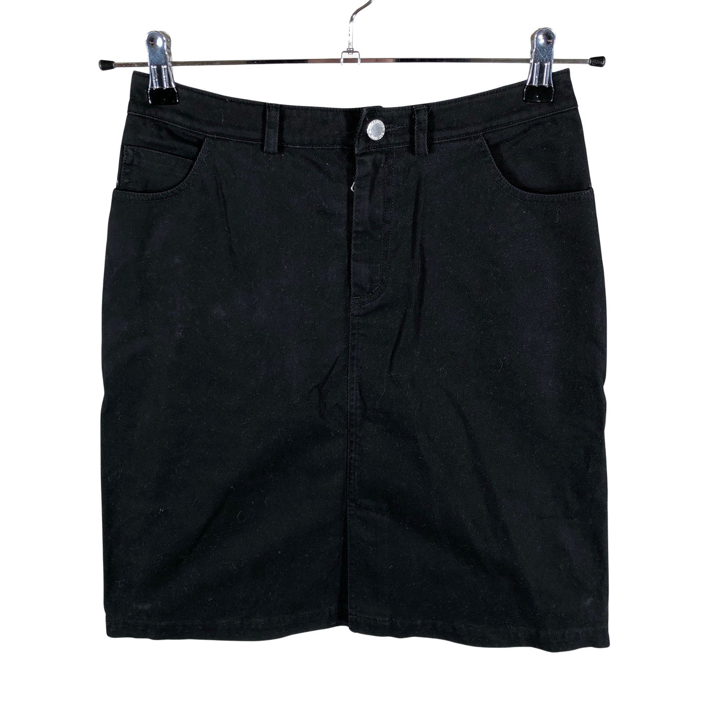 Unisex R-collection - Denim skirt, size 36 - Black (1)