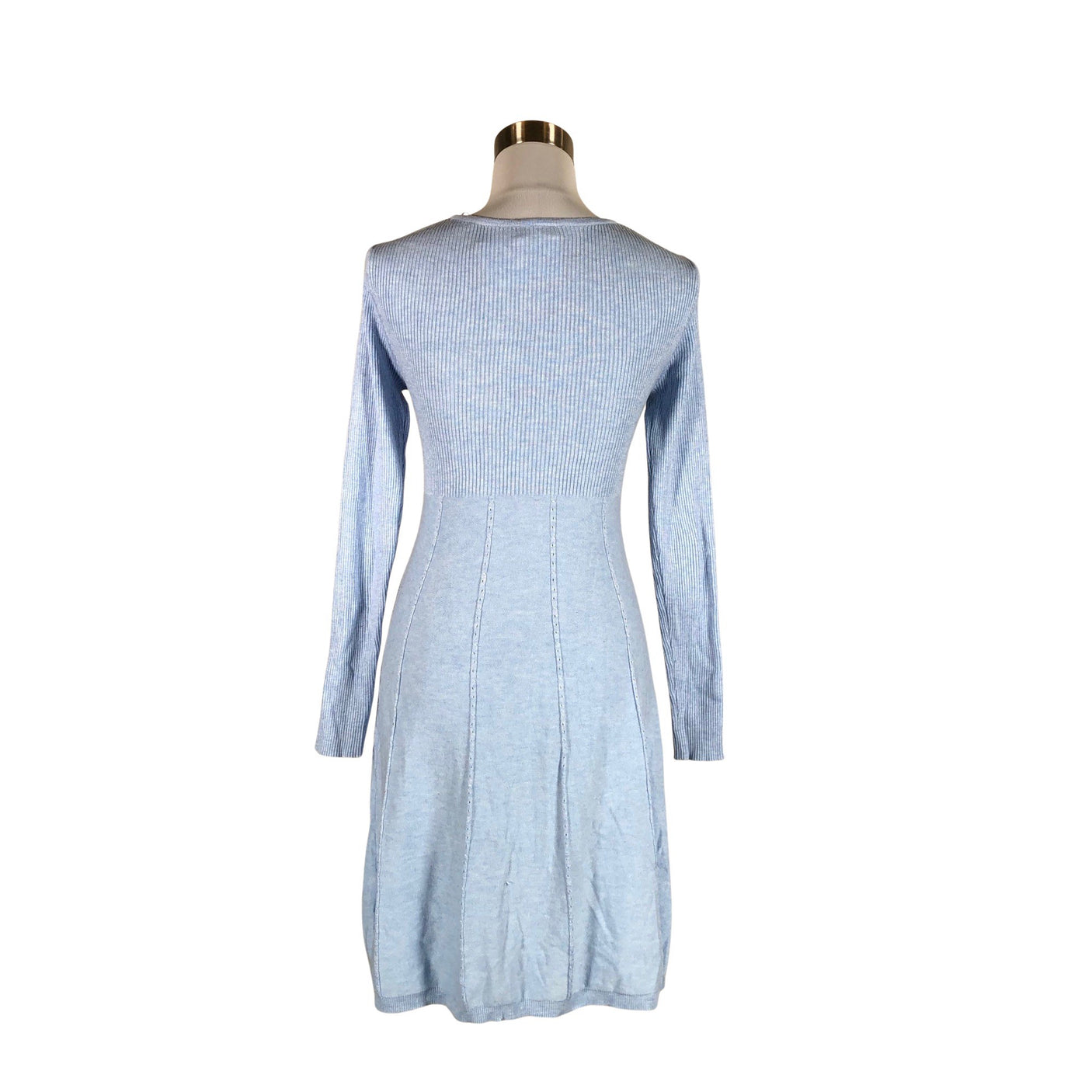 Unisex Fransa - Knit dress, size 36 - Light blue (2)