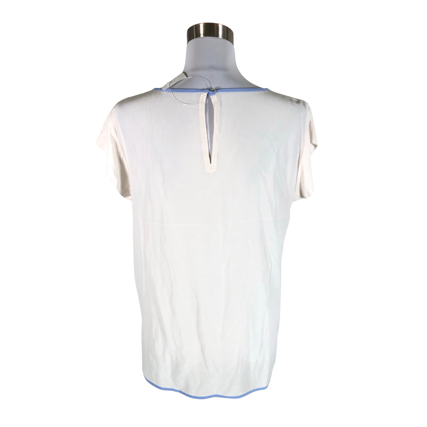 Unisex Marc Cain - Short-sleeved blouse, size 40 - Natural white (2)