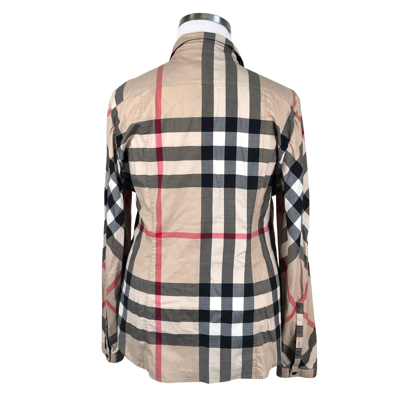 Unisex Burberry Brit - Collared shirt, size 42 - Beige (2)