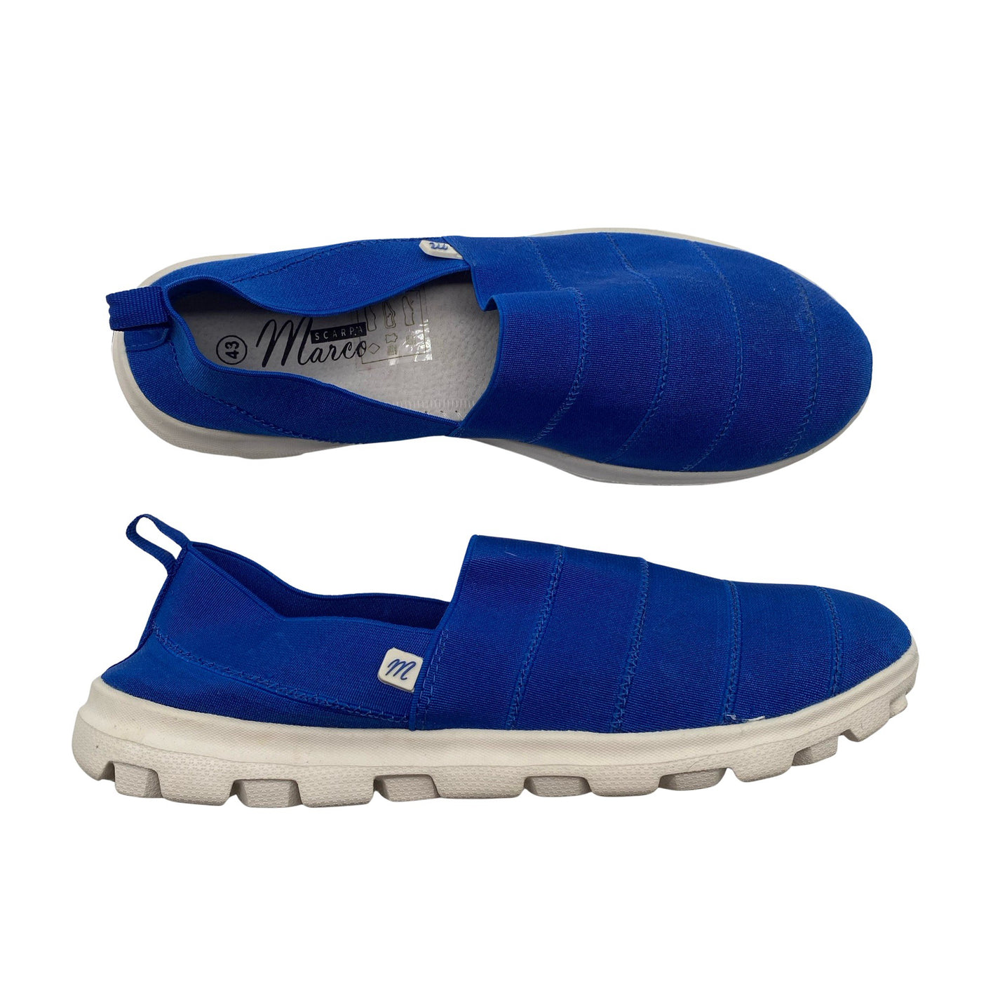Unisex Marco - Casual sneakers, size 43 - Blue (1)