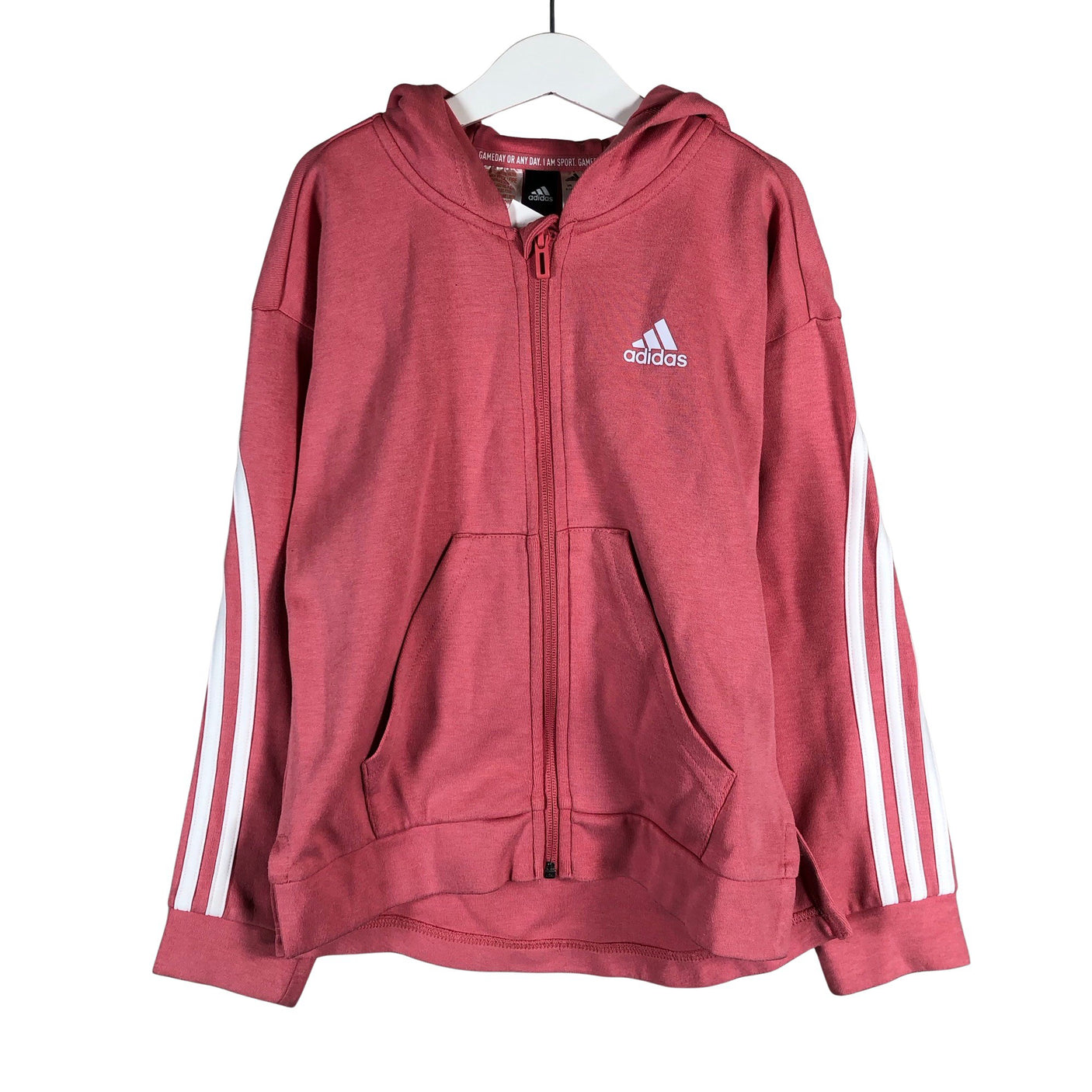 Unisex Adidas - Hoodie, size 134 - 140 - Light pink (1)