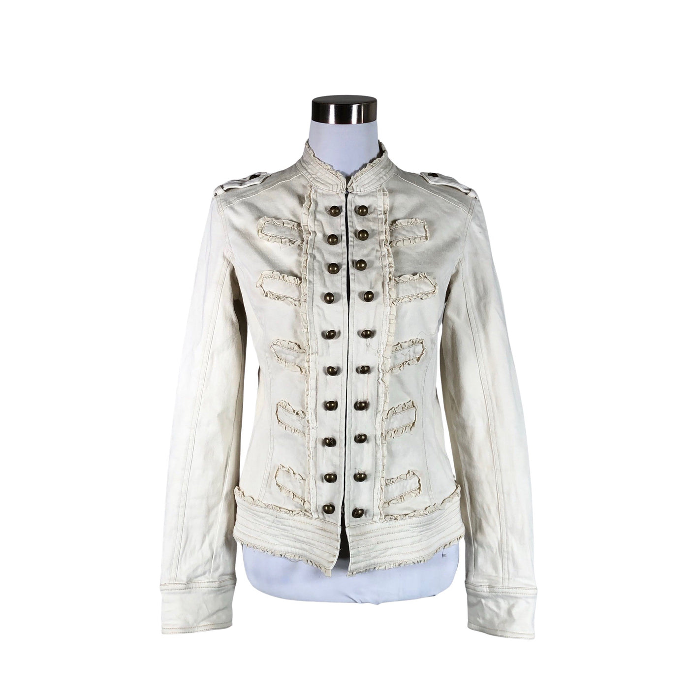 Unisex P.T.A. - Denim jacket, size 38 - Beige (1)