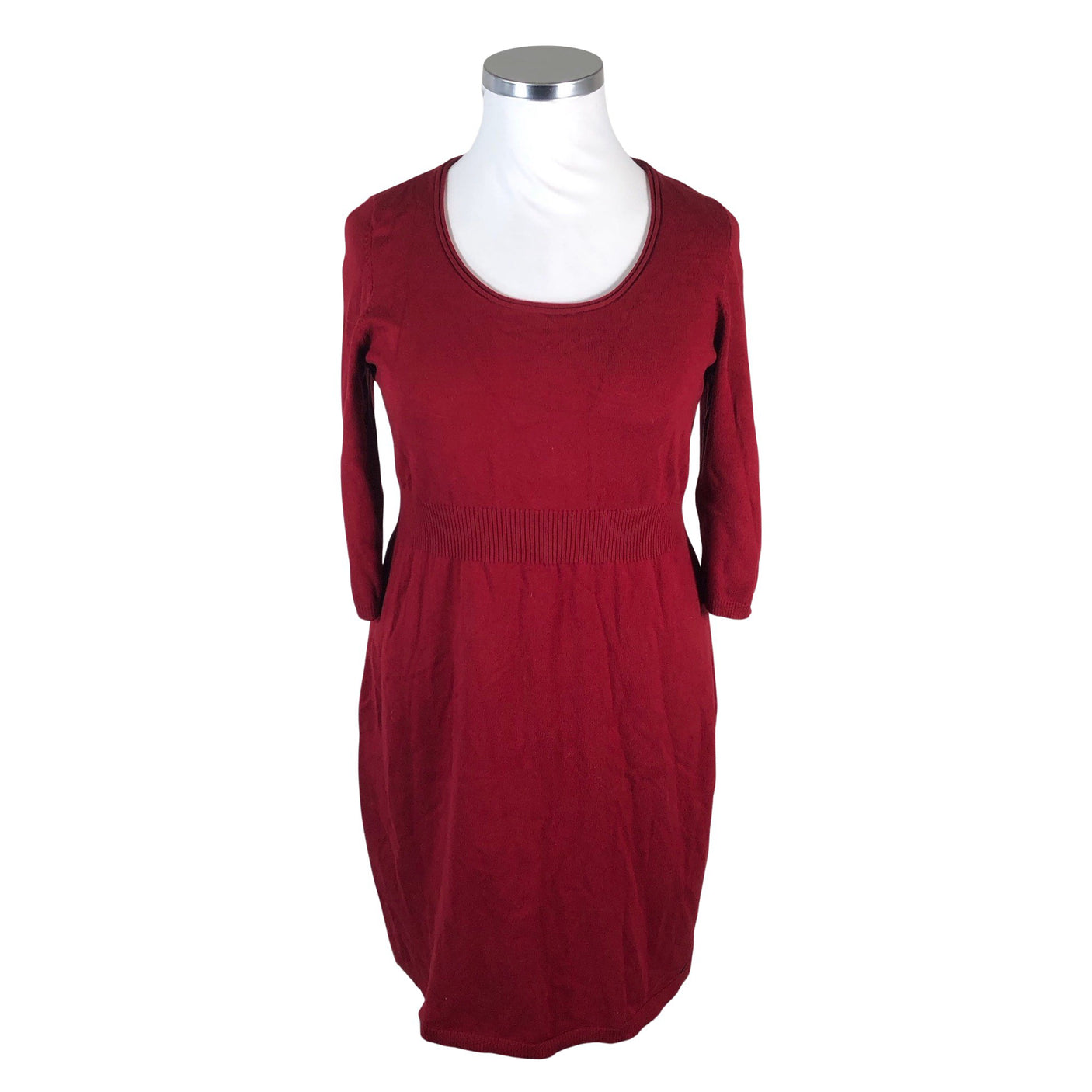 Unisex s.Oliver - Knit dress, size 42 - Wine red (1)