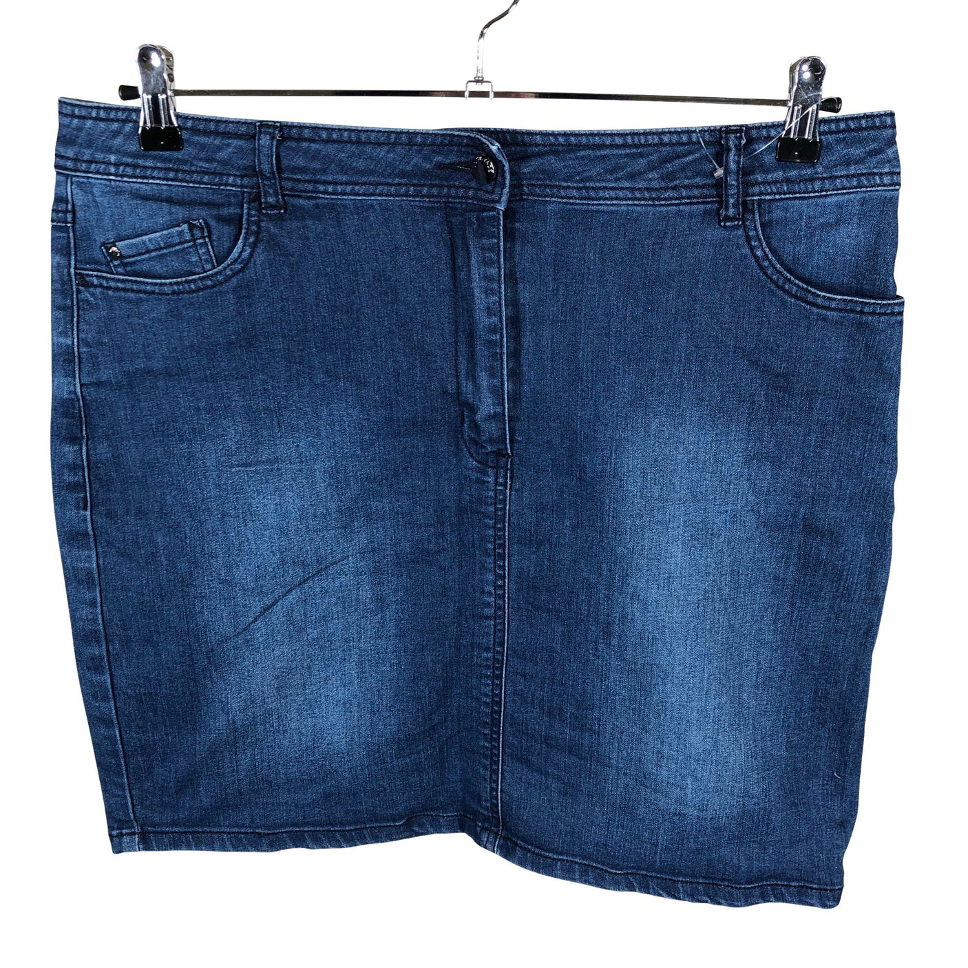 Unisex Your Face - Denim skirt, size 42 - Blue (1)