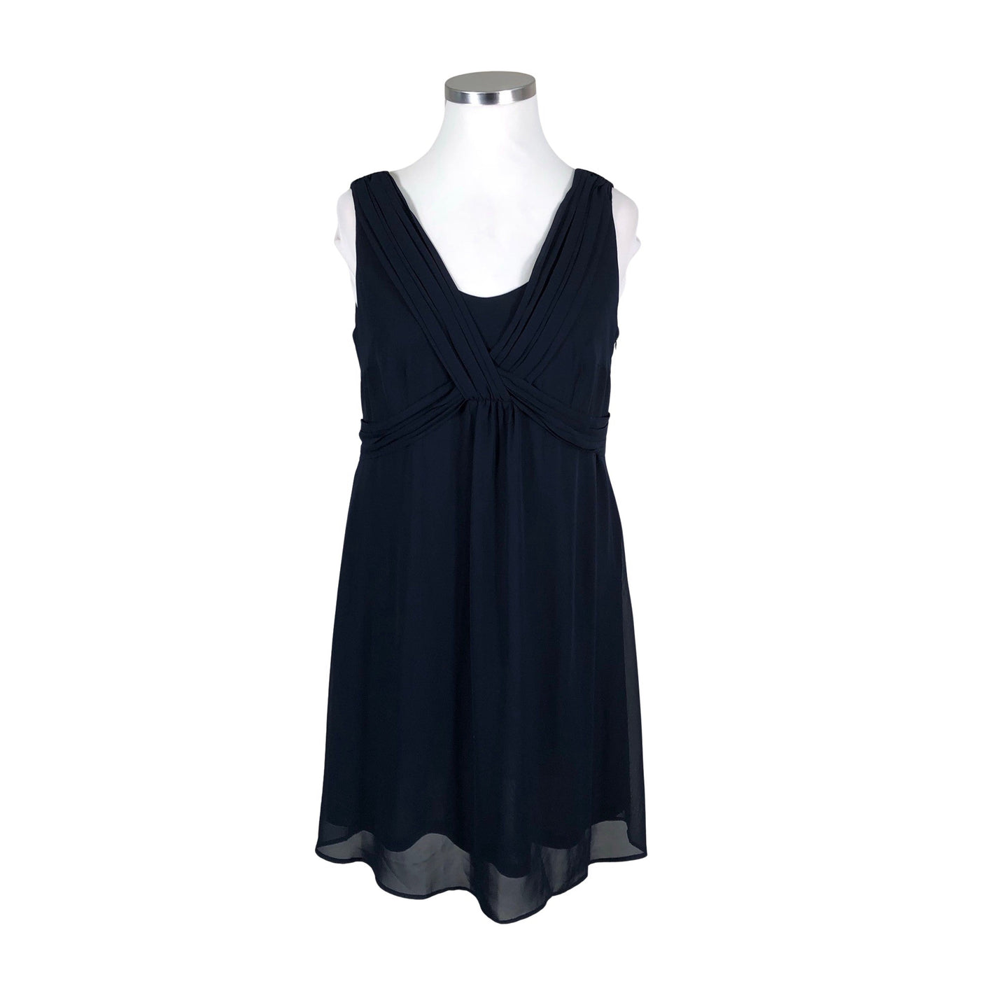 Unisex Esprit - Schiffon dress, size 44 - Blue (1)