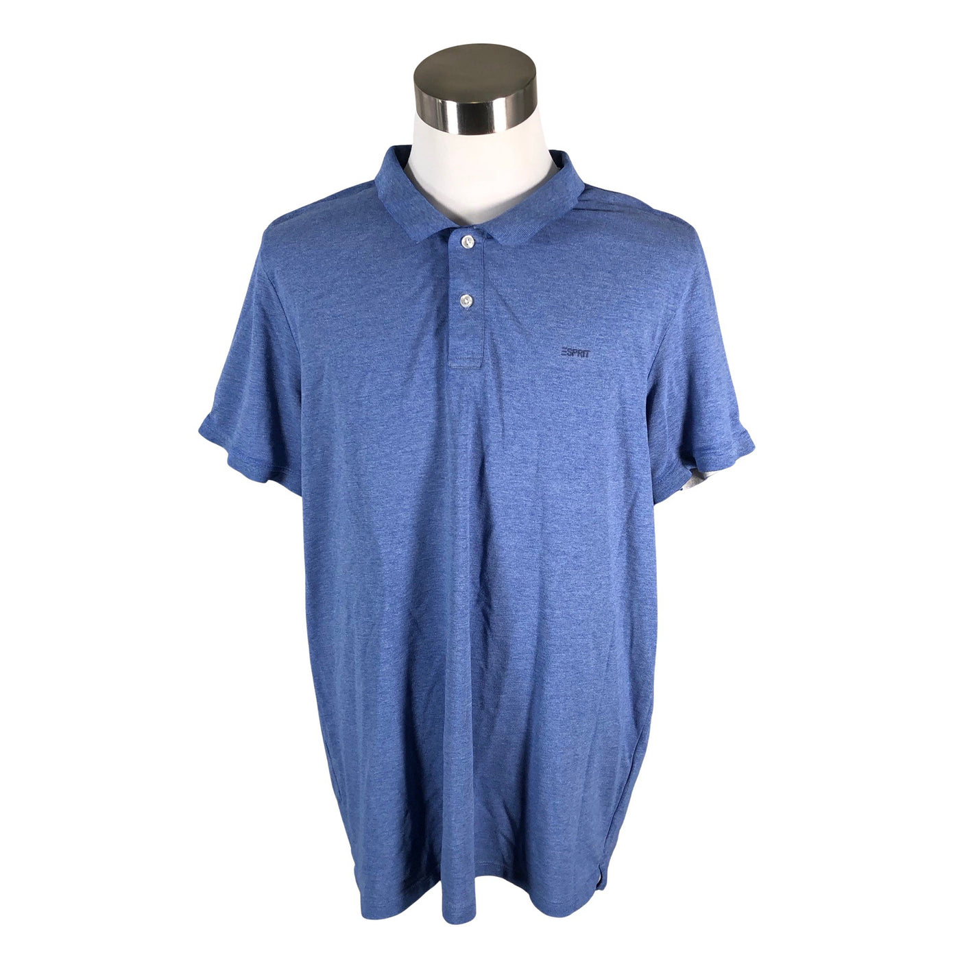 Unisex Esprit - Polo shirt, size XXXL - Light blue (1)