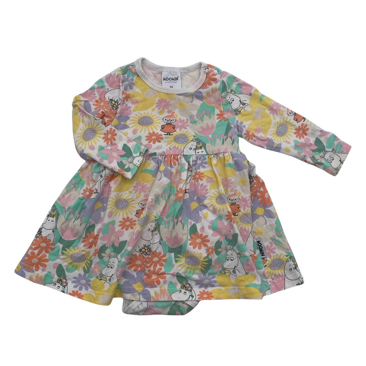 Unisex Martinex - Body, size 62 - 68 - Yellow (1)