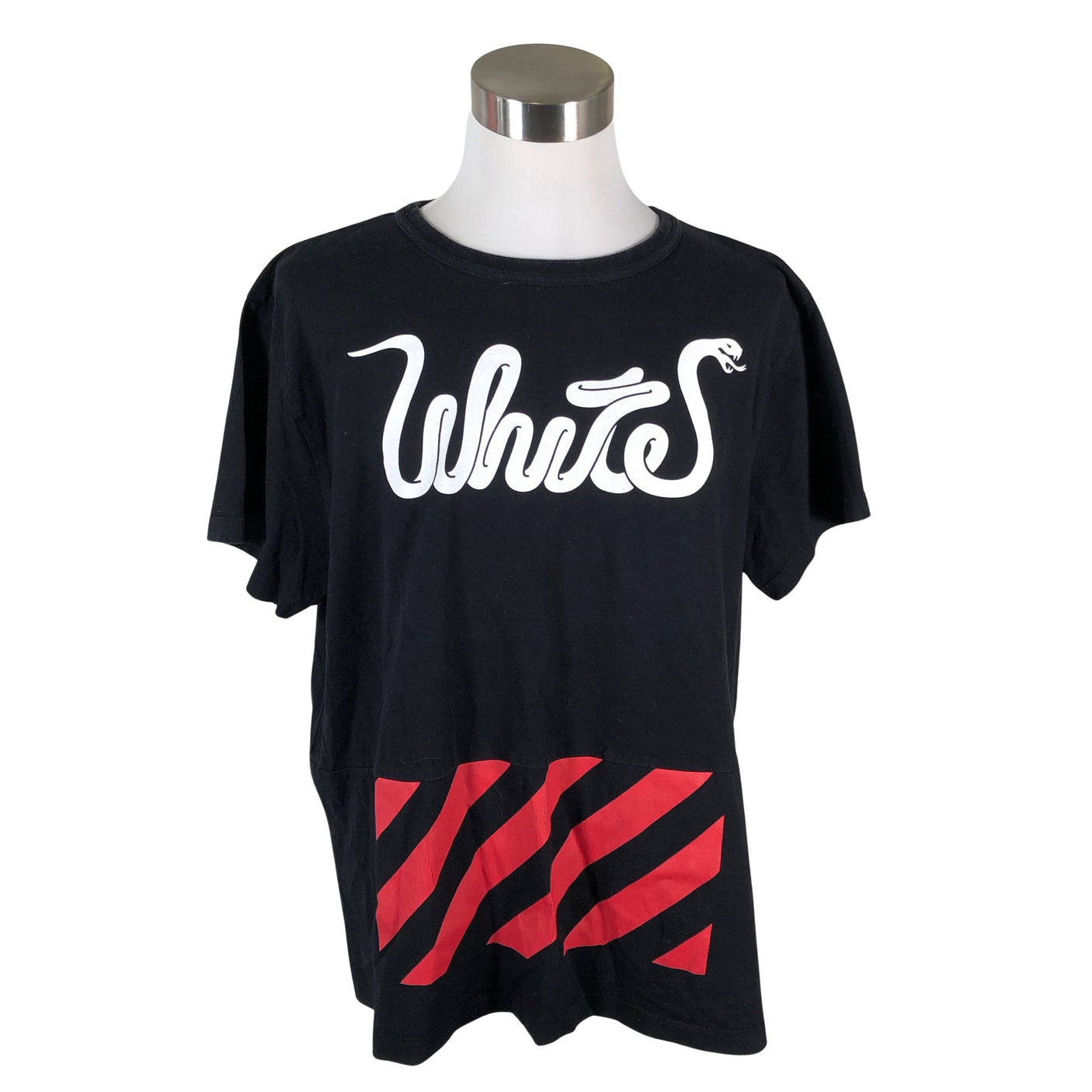 Unisex Off-White - T-shirt, size XXL - Musta (1)