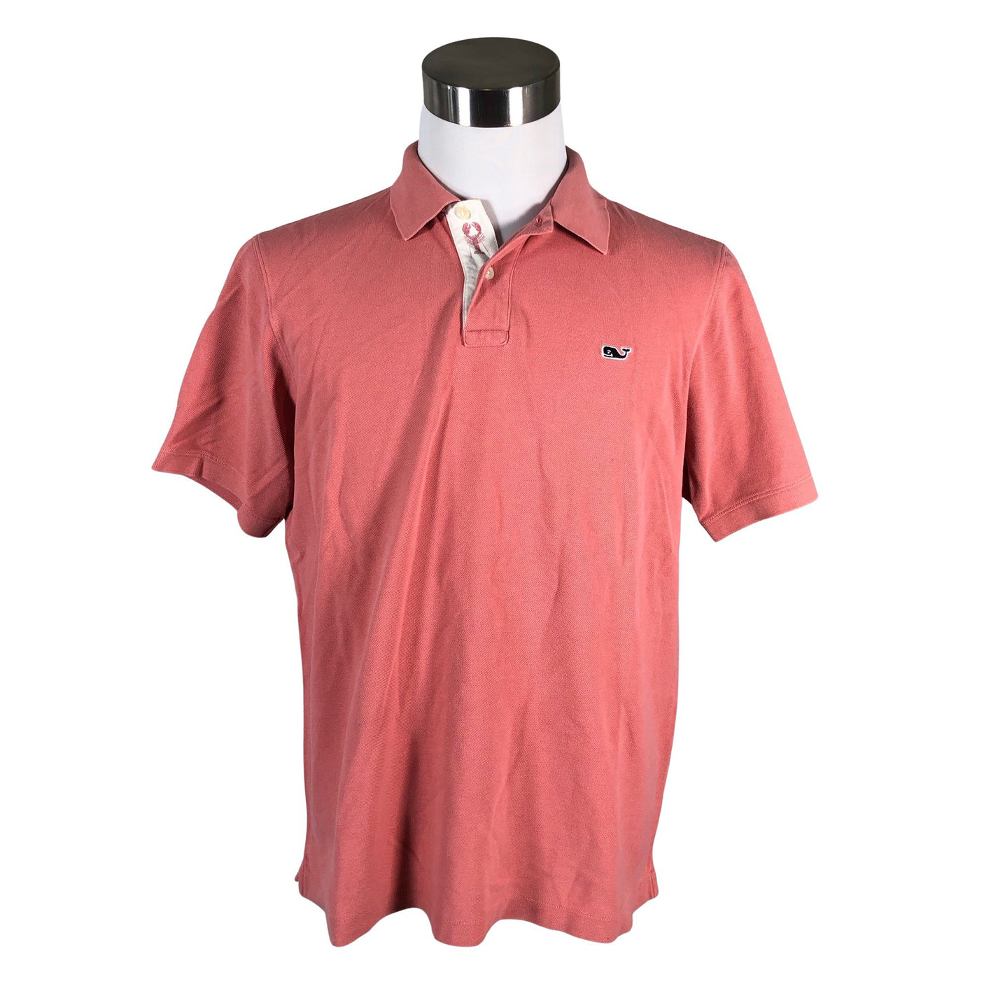 Unisex Vineyard Vines - Polo shirt, size M - Light pink (1)