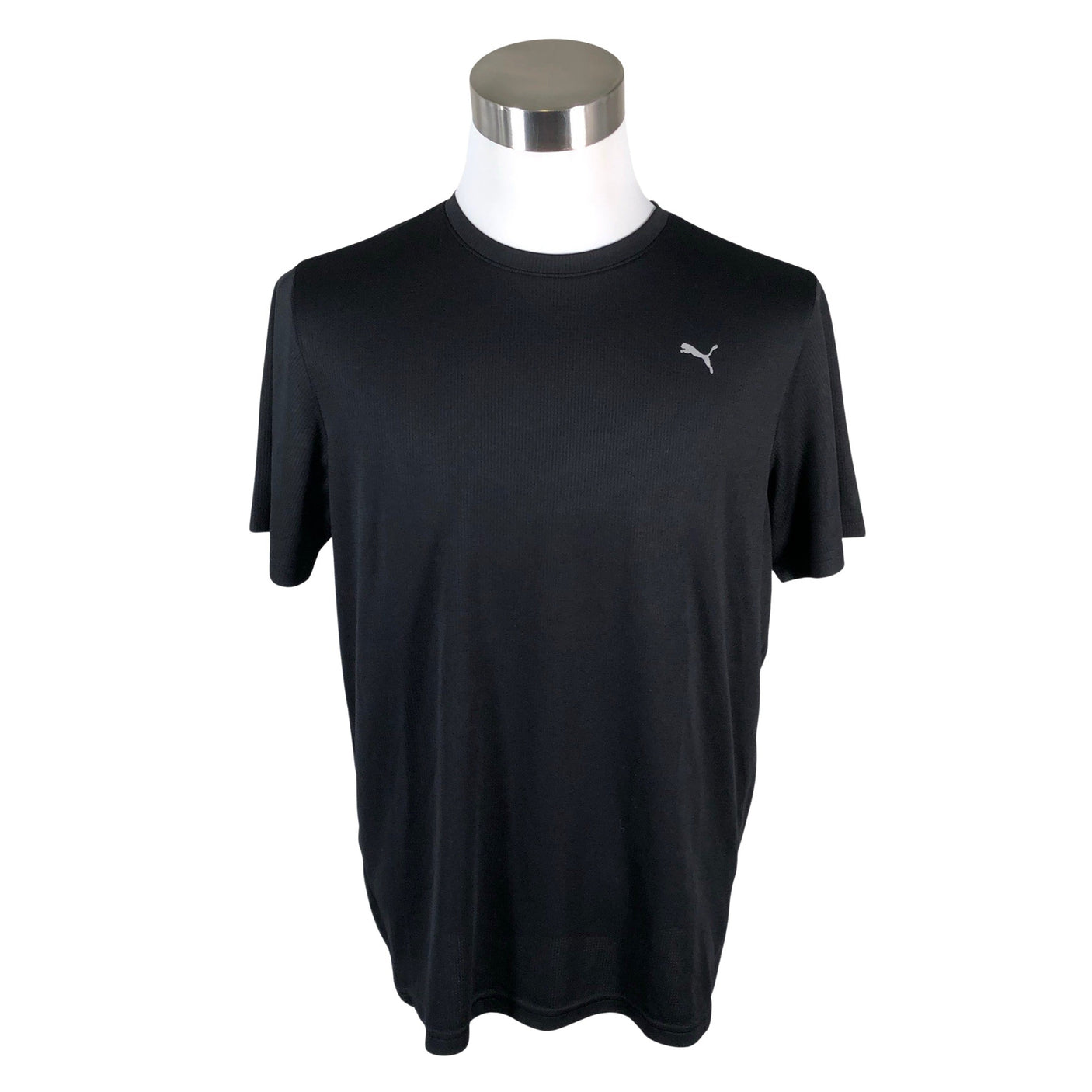 Unisex Puma - Sports shirt, short sleeve, size L - Black (1)