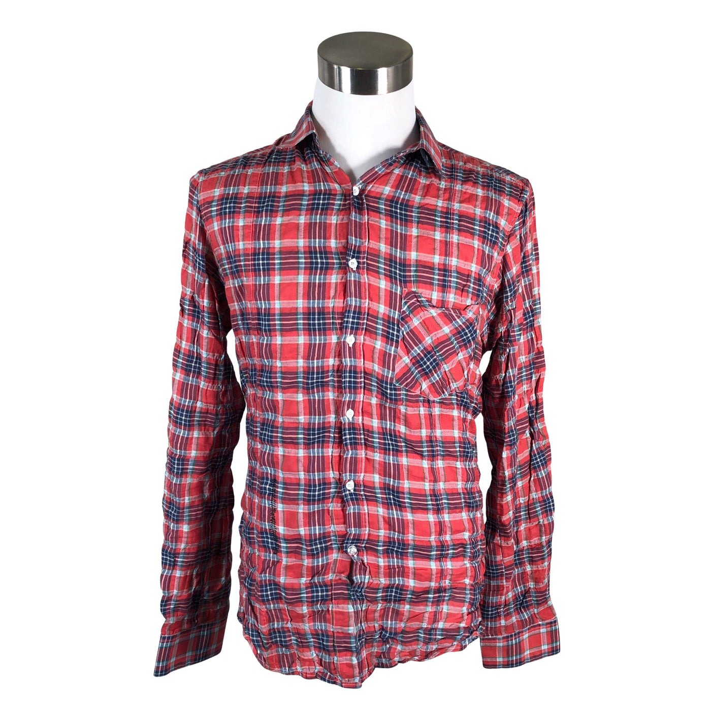 Unisex Golden Goose - Collared shirt, size L - Red (1)