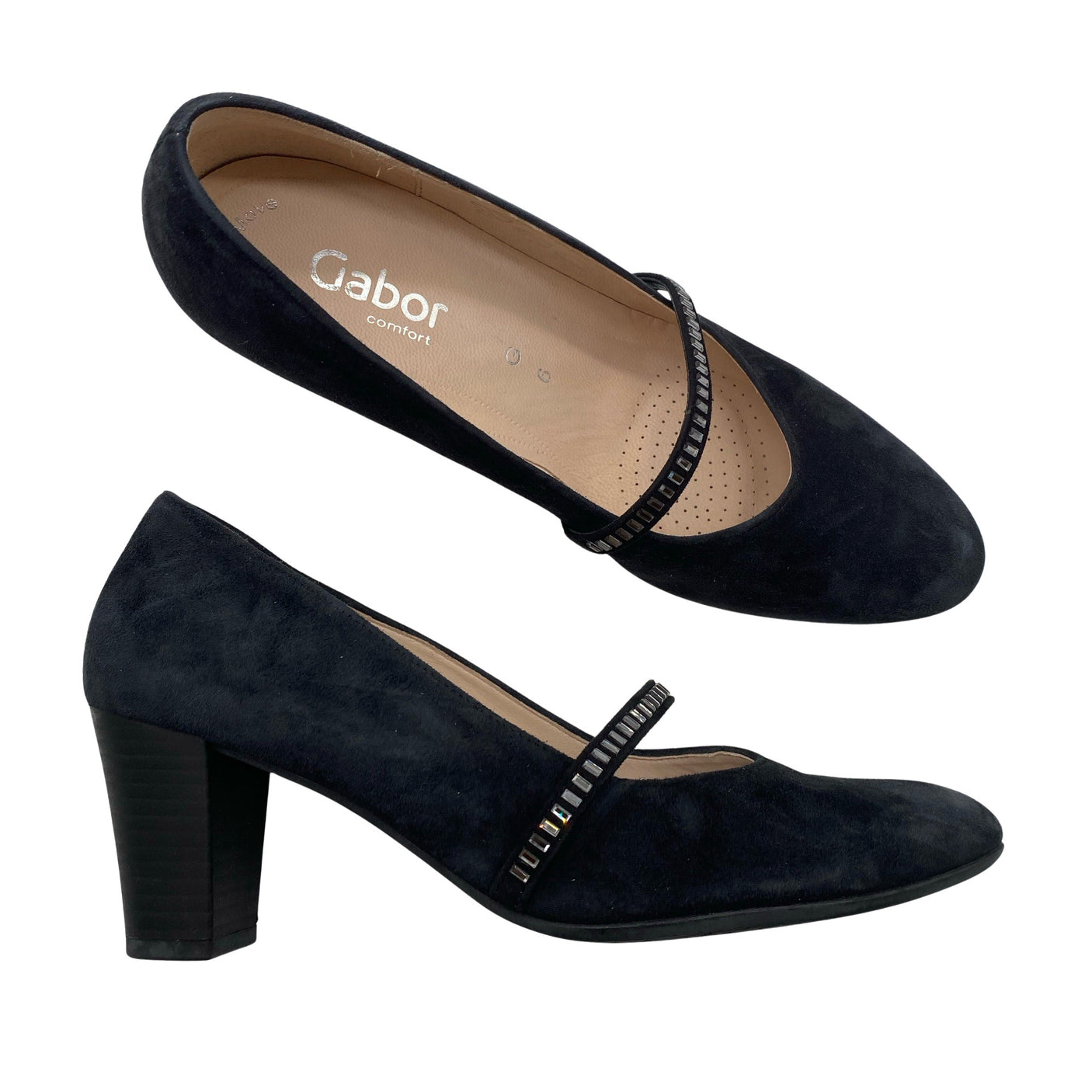 Unisex Gabor - High heels, size 39 - Blue (1)