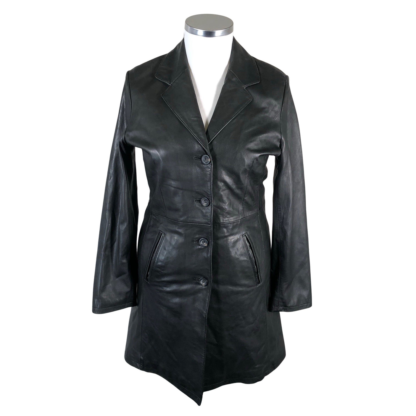 Unisex Goldstein - Leather jacket, size 42 - Black (1)