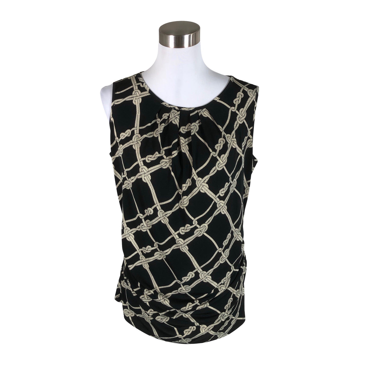 Unisex Cut & Pret - Tricot tank top, size 40 - Black (1)