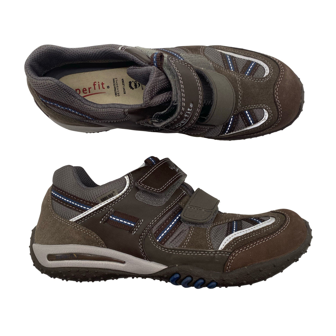 Unisex SuperFit - Walking shoes, size 38 - Brown (1)