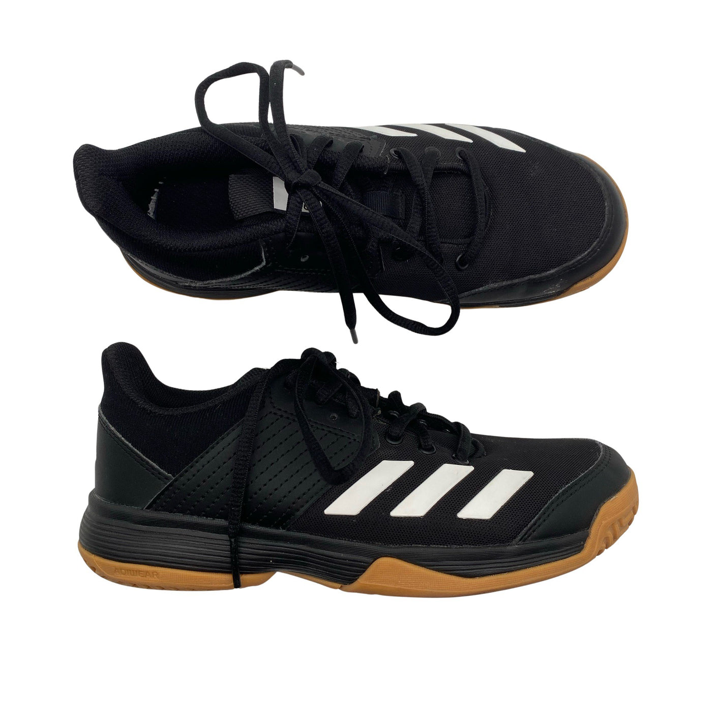 Unisex Adidas - Indoor sports shoes, size 35 - Black (1)